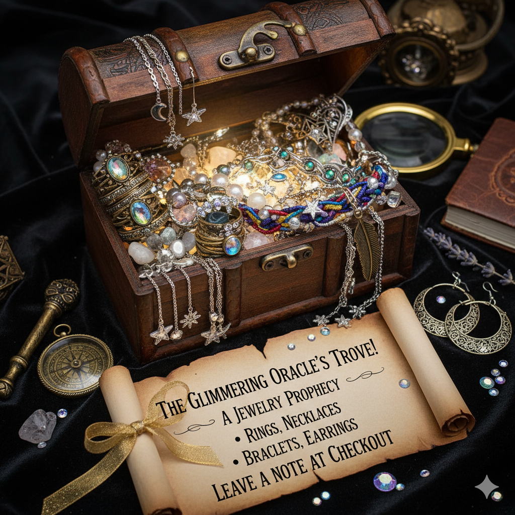 The Glimmering Oracle's Trove! ππ A Whimsical Jewelry Mystery Box - Pick Your Sparkle! FREE SHIP!
