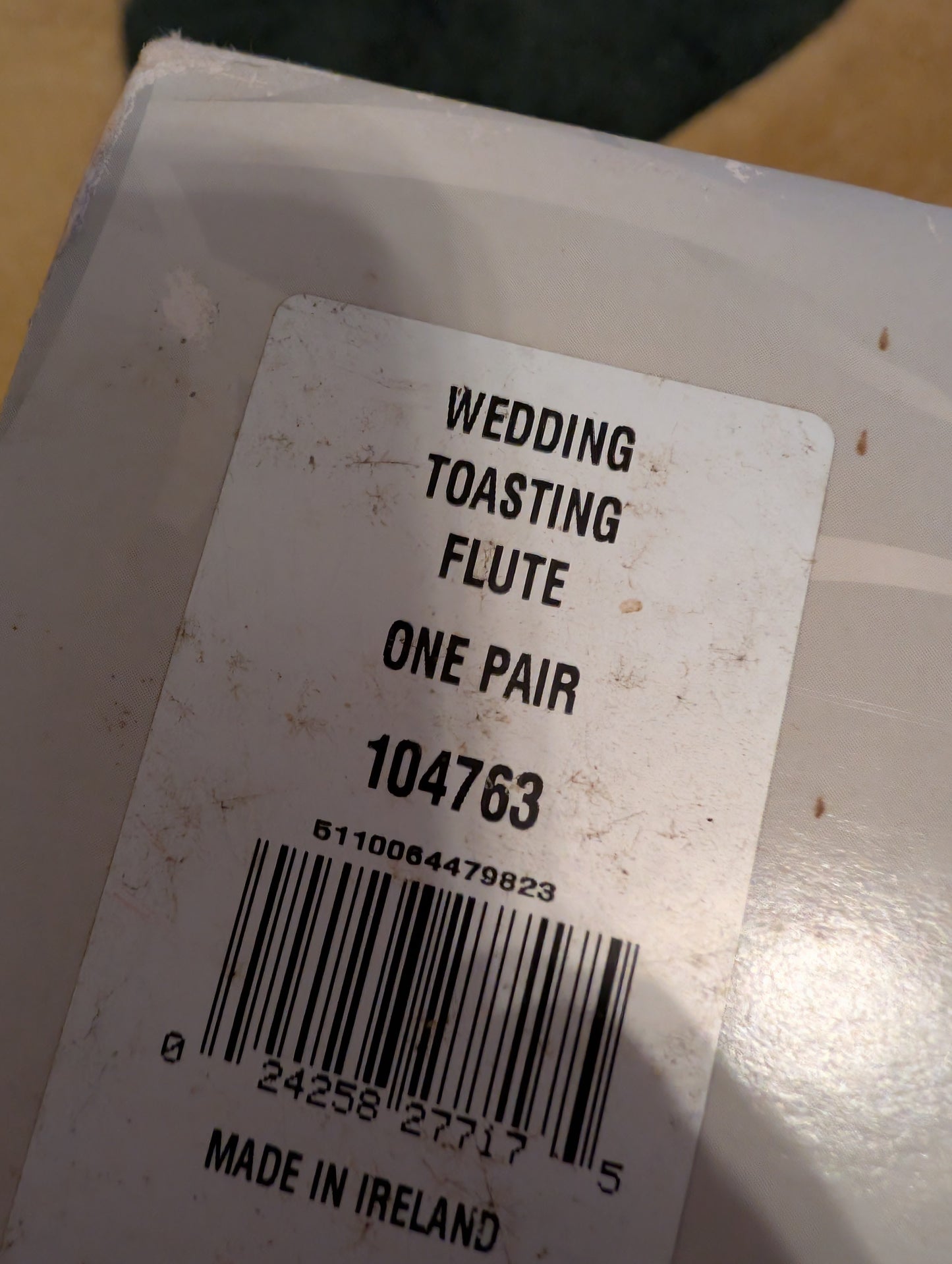 Waterford Crystal Wedding Toast Flutes