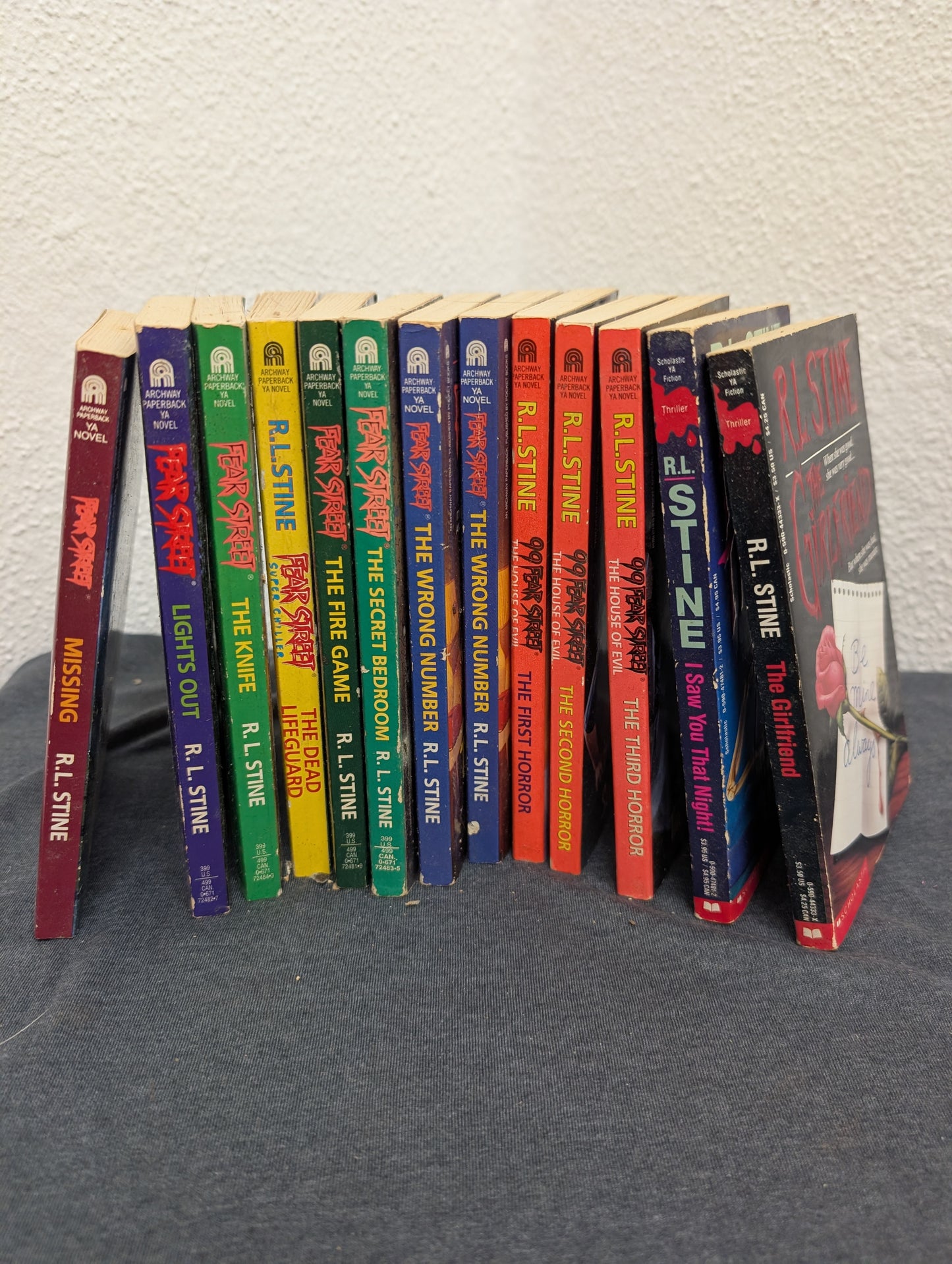 Thirteen R.L. Stine novels