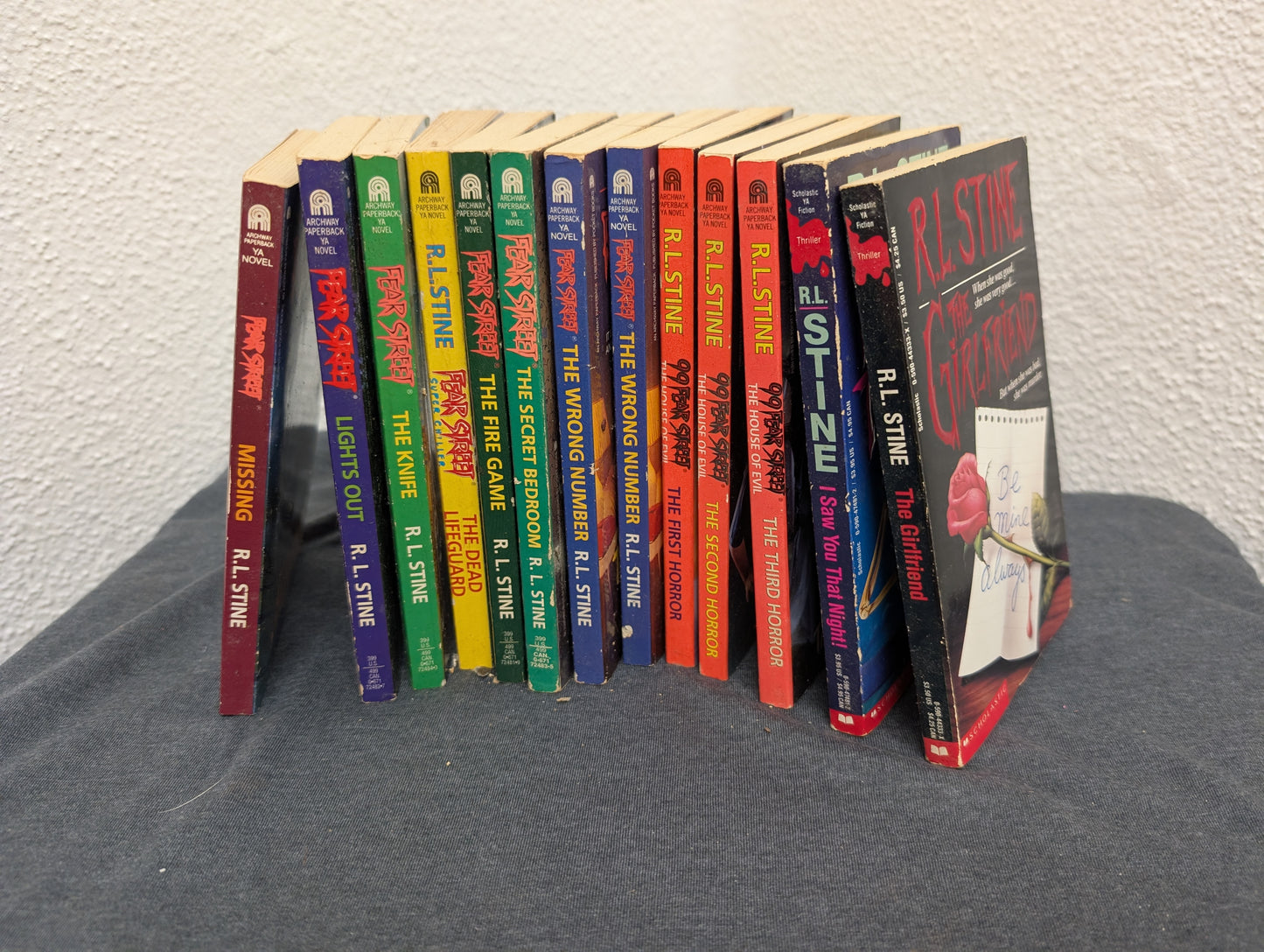 Thirteen R.L. Stine novels