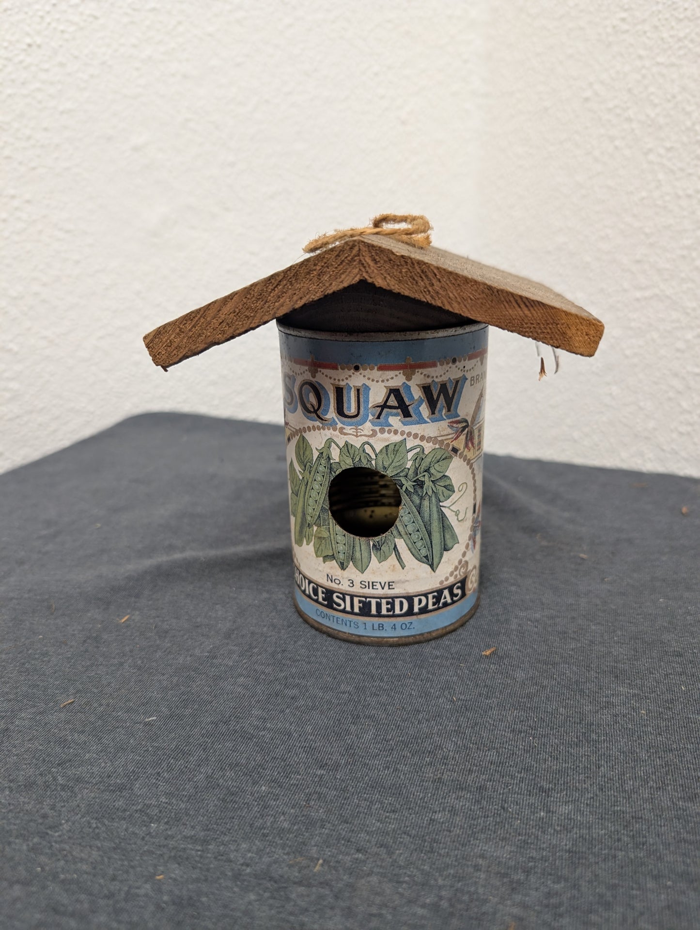 Vintage handcrafted Squaw Birdhouse