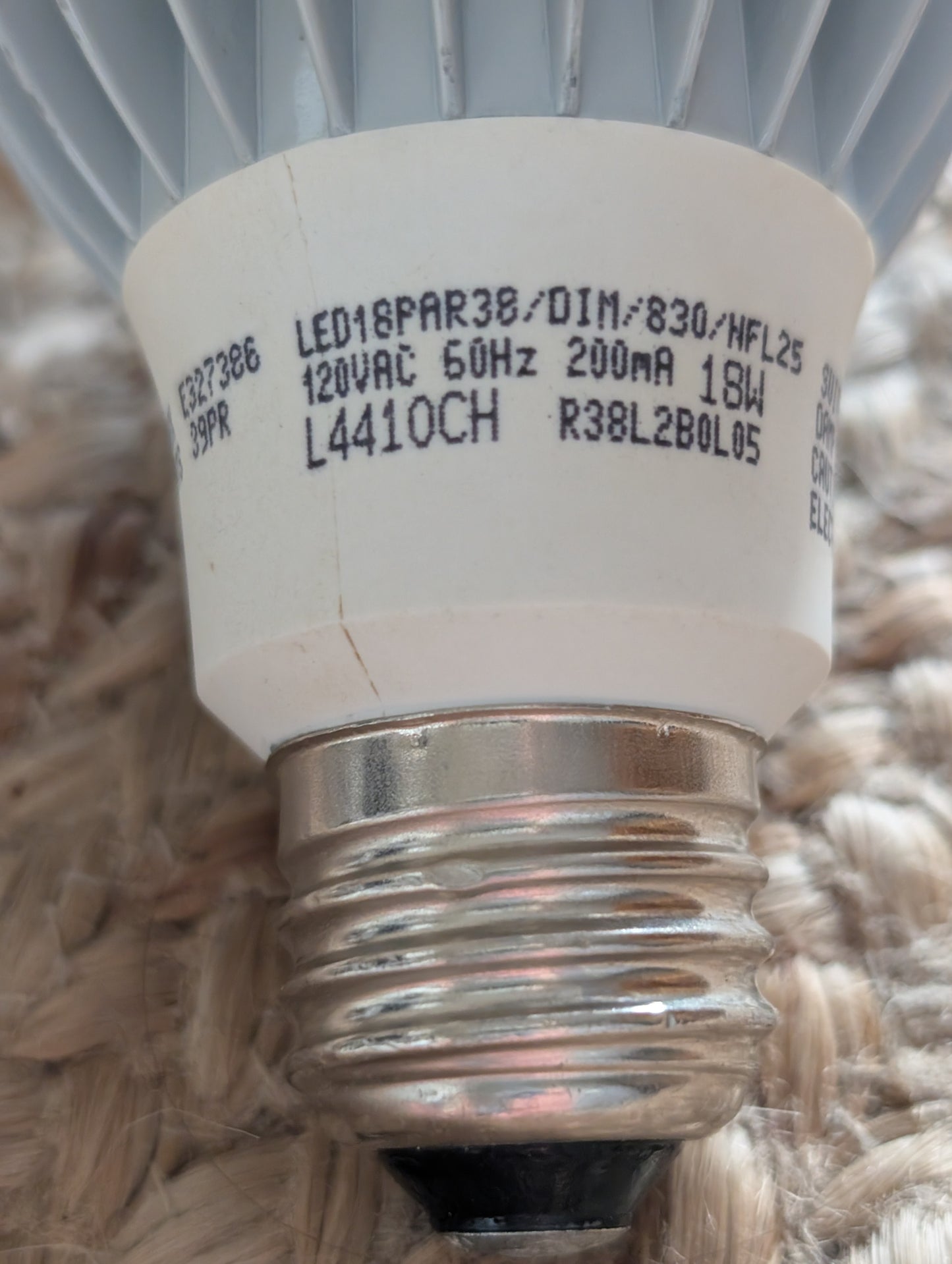 Feit Electric PAR38 LED Light Bulb, 325W Equivalent, Outdoor Flood Light Bulb, Non Dimmable, 13 Year Life, 5000 Lumens, 5000k Daylight, E26 Base, Damp Rated, High Lumen, PAR38/5000/5K/LED