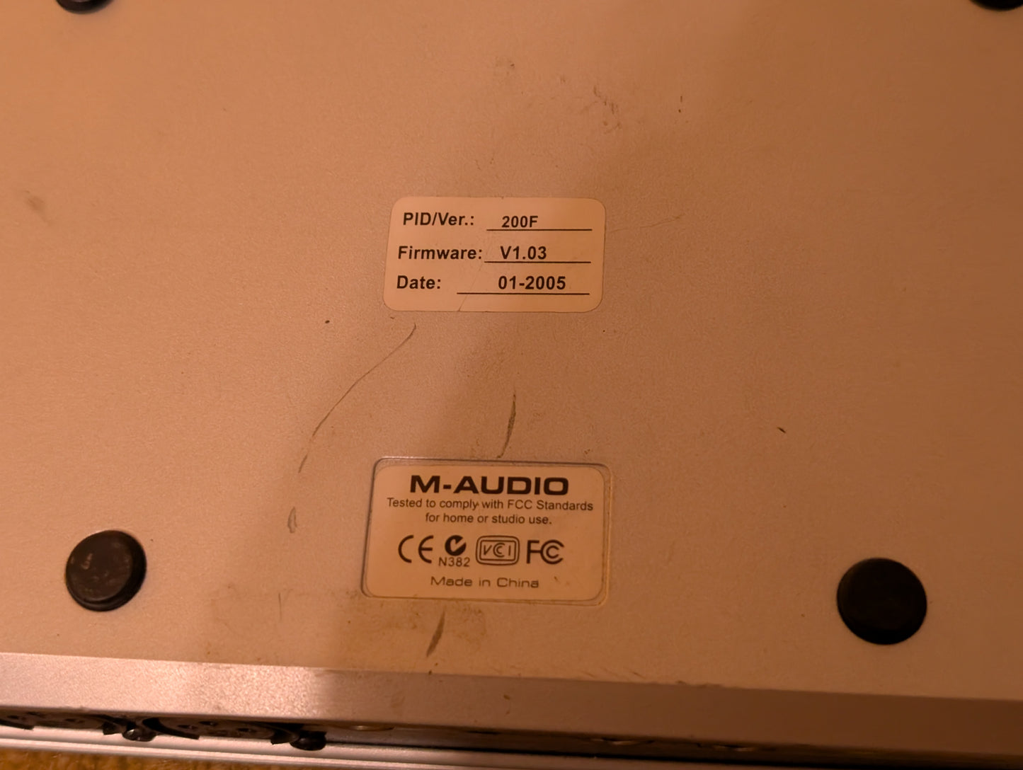 M-Audio Mobile Pre USB Preamp and Audio Interface 48v Phantom Power 200F V1.03