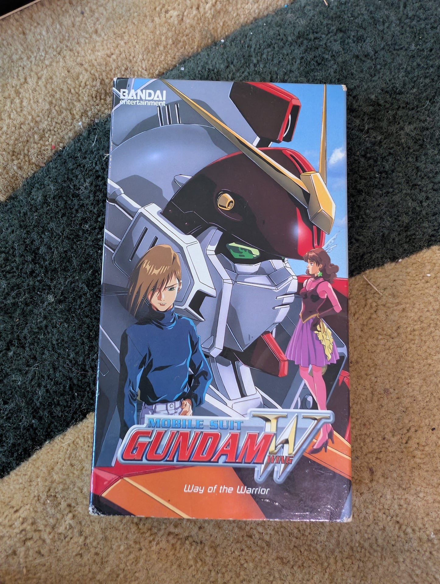 Mobile Suit Gundam Wing: Way of the Warrior VHS English Dubbed