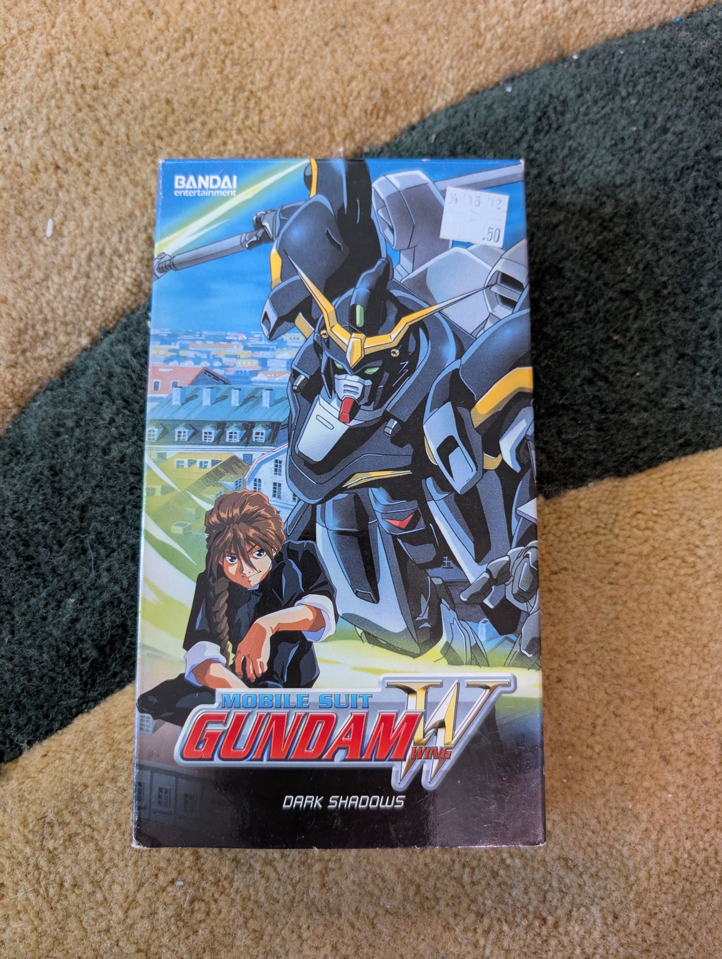 Mobile Suit Gundam Wing: Dark Shadows VHS English Dubbed