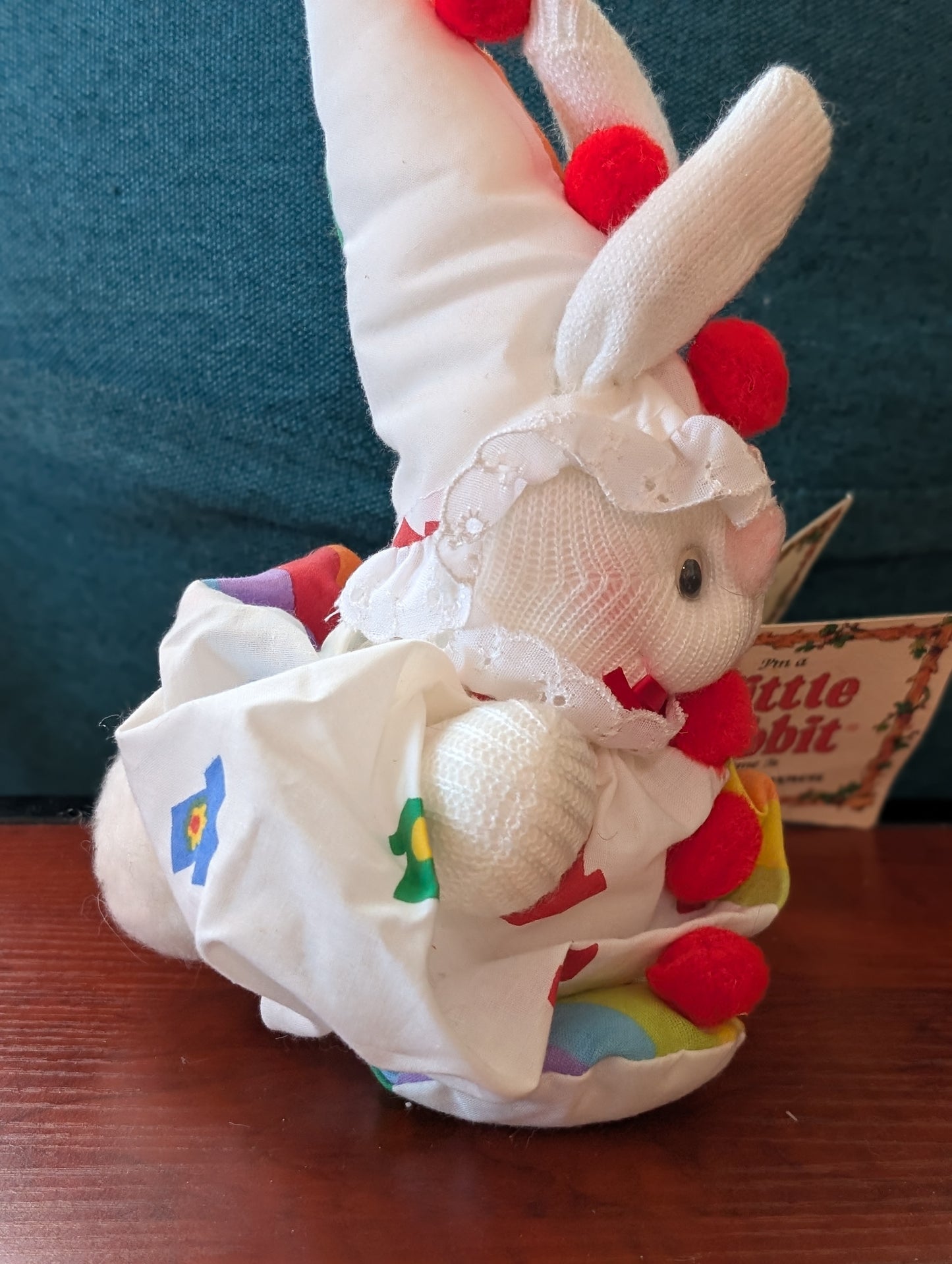 Vintage Wittle Wabbit Giggles The Clown 1978 Plush 12"