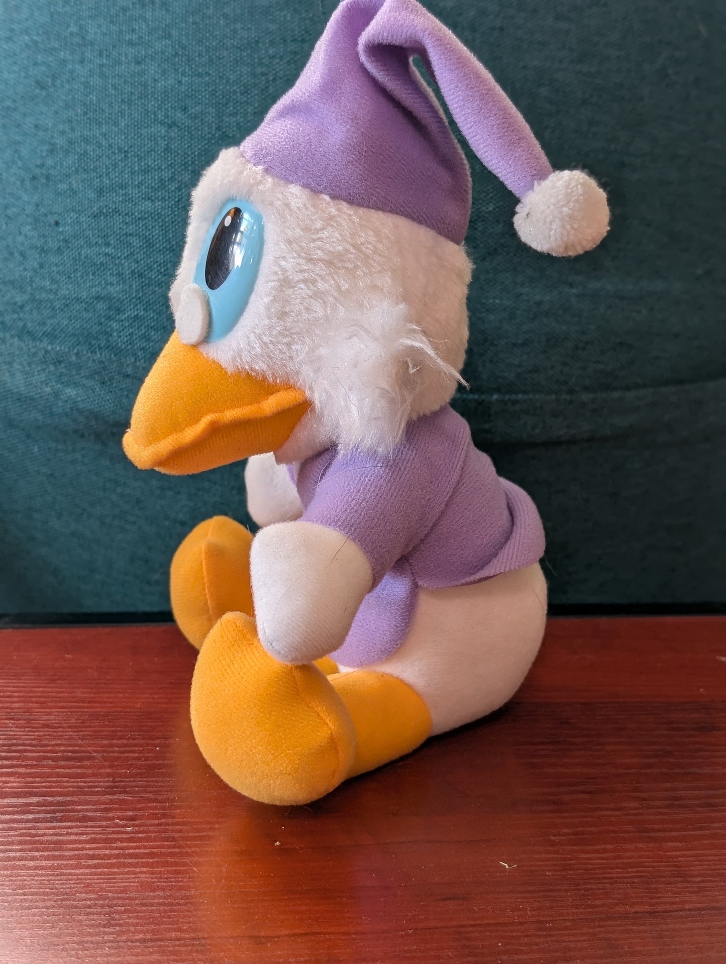 Vintage Scrooge McDuck from Disney Mickey's Christmas Carol Stuffed Plush Hardees Toys