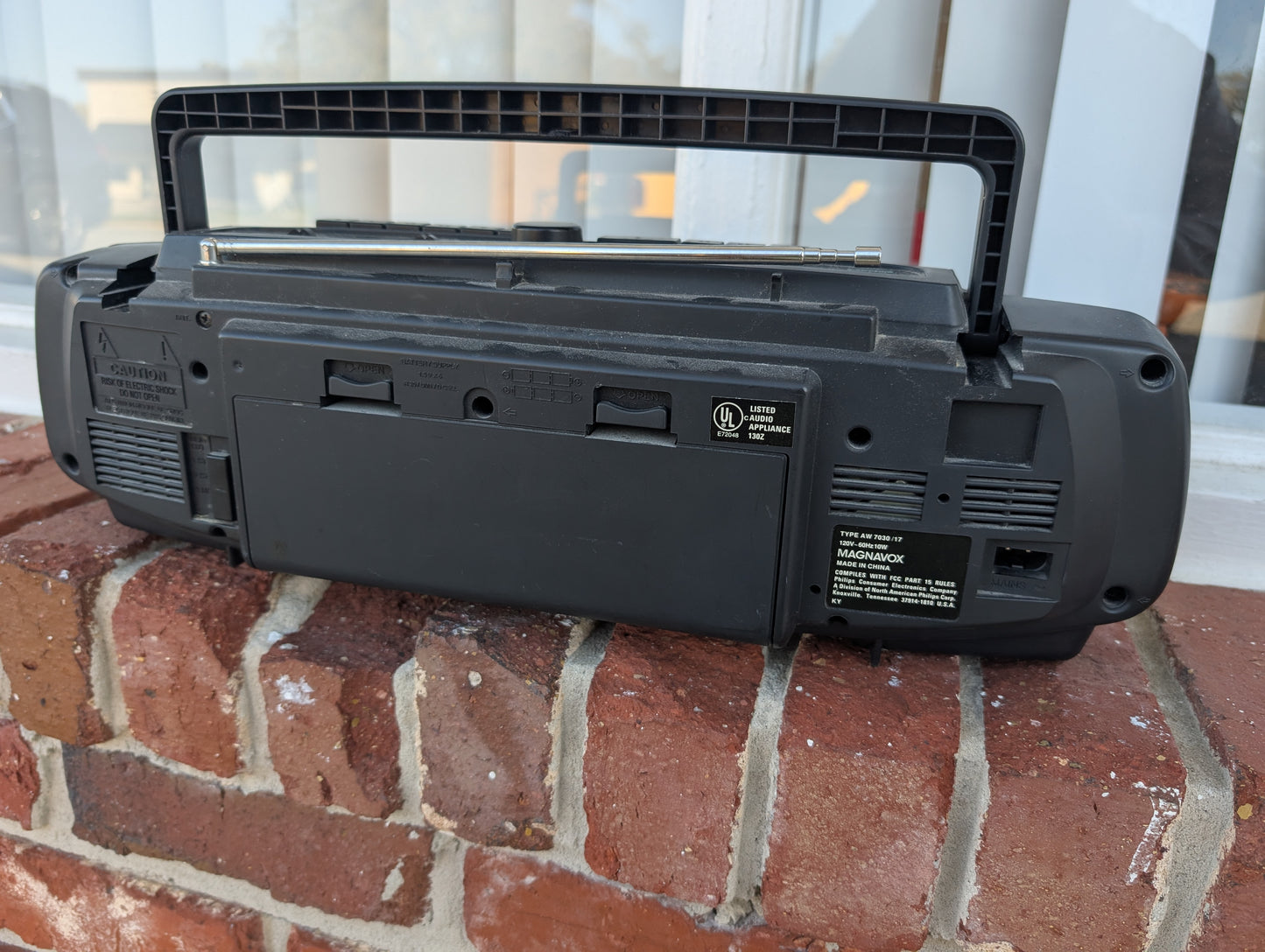 Vintage Magnavox AW 7030/17 AM/FM Dual Cassette Player