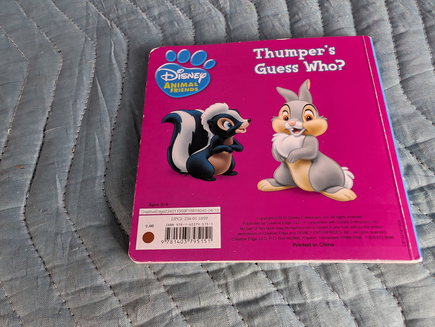 Disney Kids books - four book collection