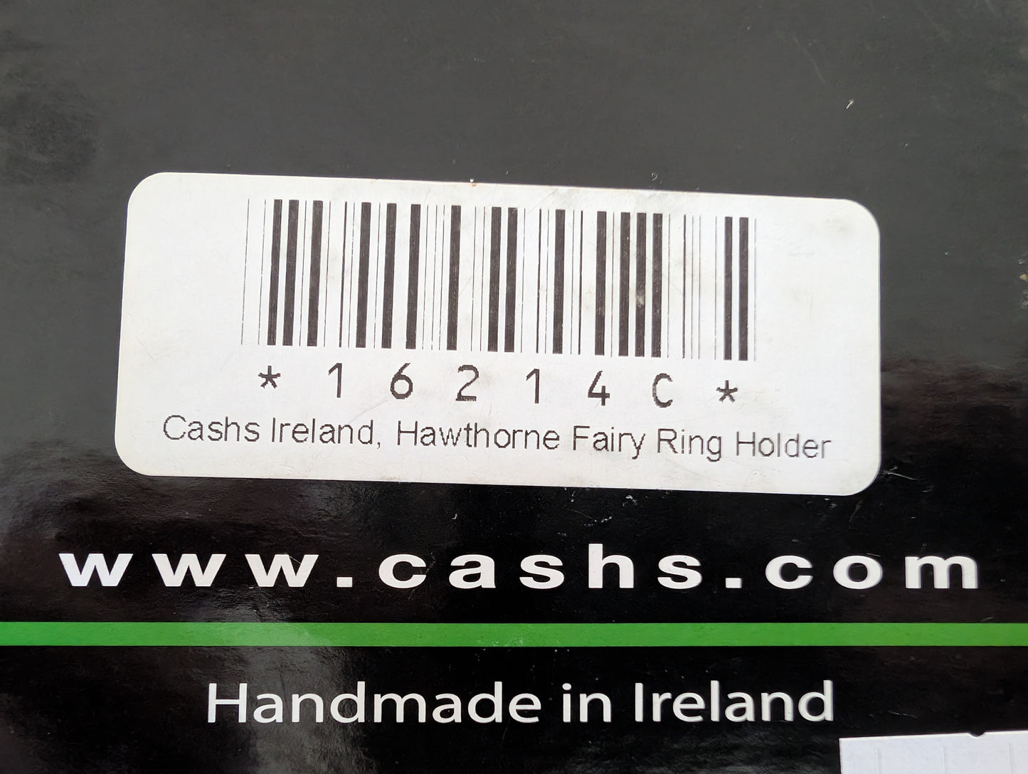 Cashs Crystal Hawthorne Fairy Collection Ring Holder with Box