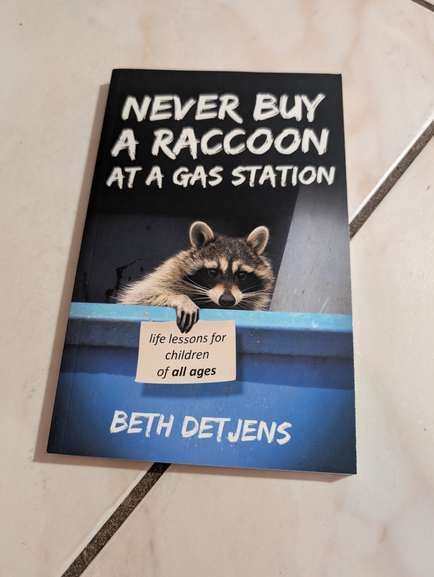 Never Buy a Raccoon at a Gas Station: Life Lessons for Children of All Ages by Beth Detjens
