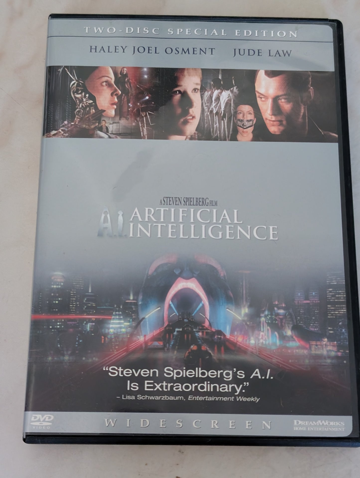 A.I. Artificial Intelligence DVD PG-13 2001 ‧ Sci-fi/Adventure
