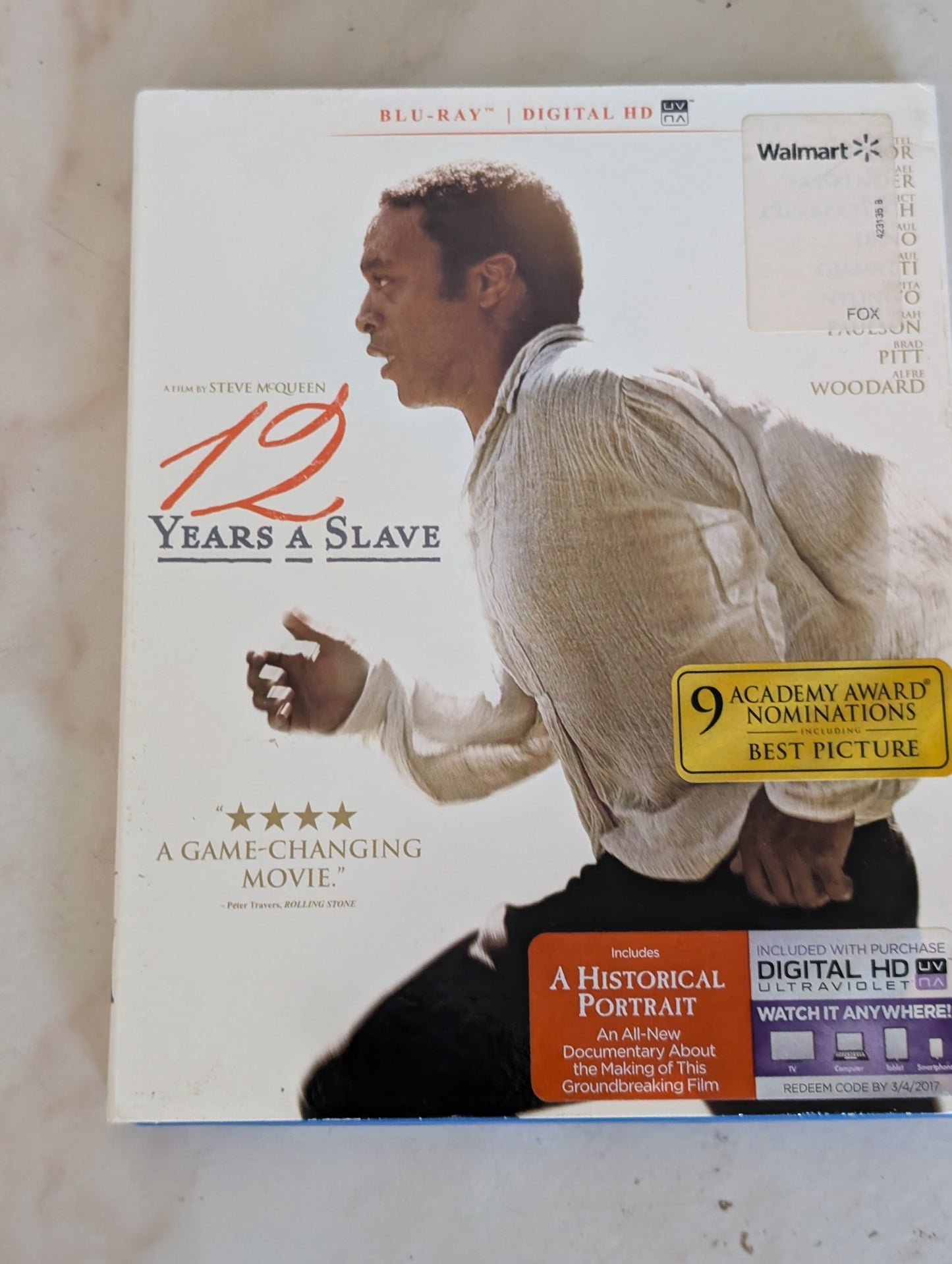 12 Years a Slave Blu-ray DVD R 2013 ‧ History/Historical drama