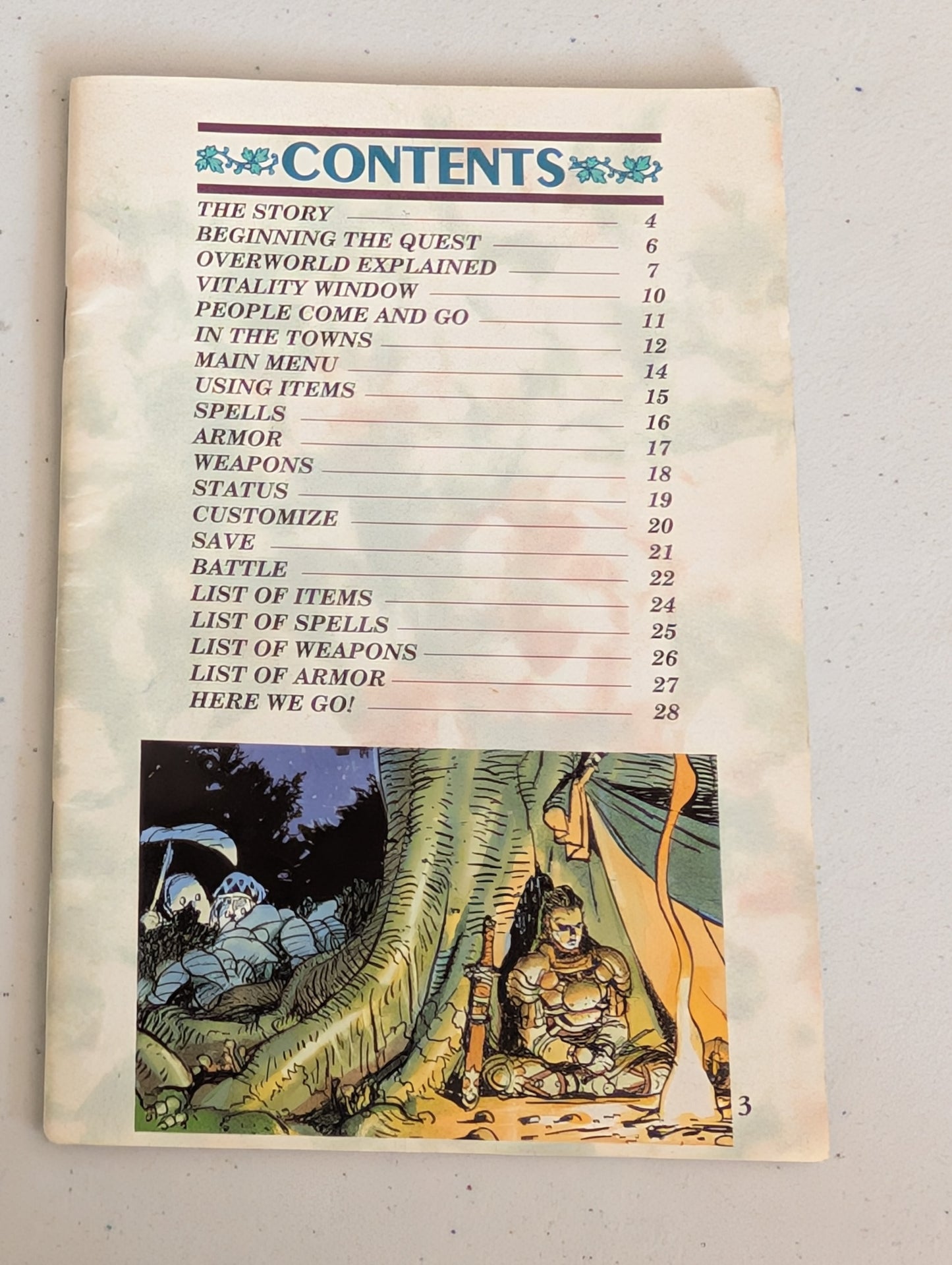 Final Fantasy Mystic Quest Video game Instruction Booklet Super Nintendo + Cover missing