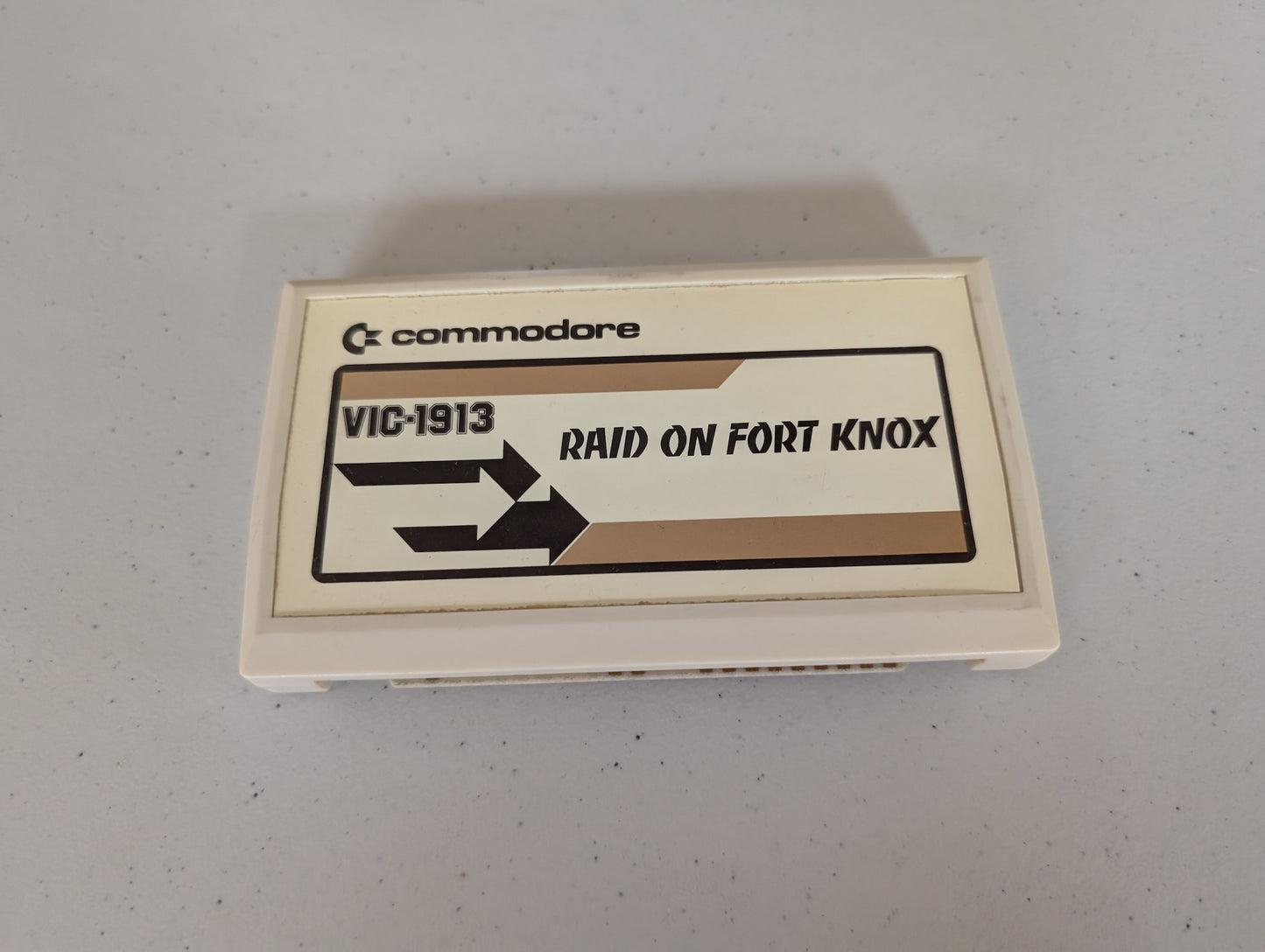 Raid on Fort Knox Commodore VIC-20 VIC-1913 Game Cartridge