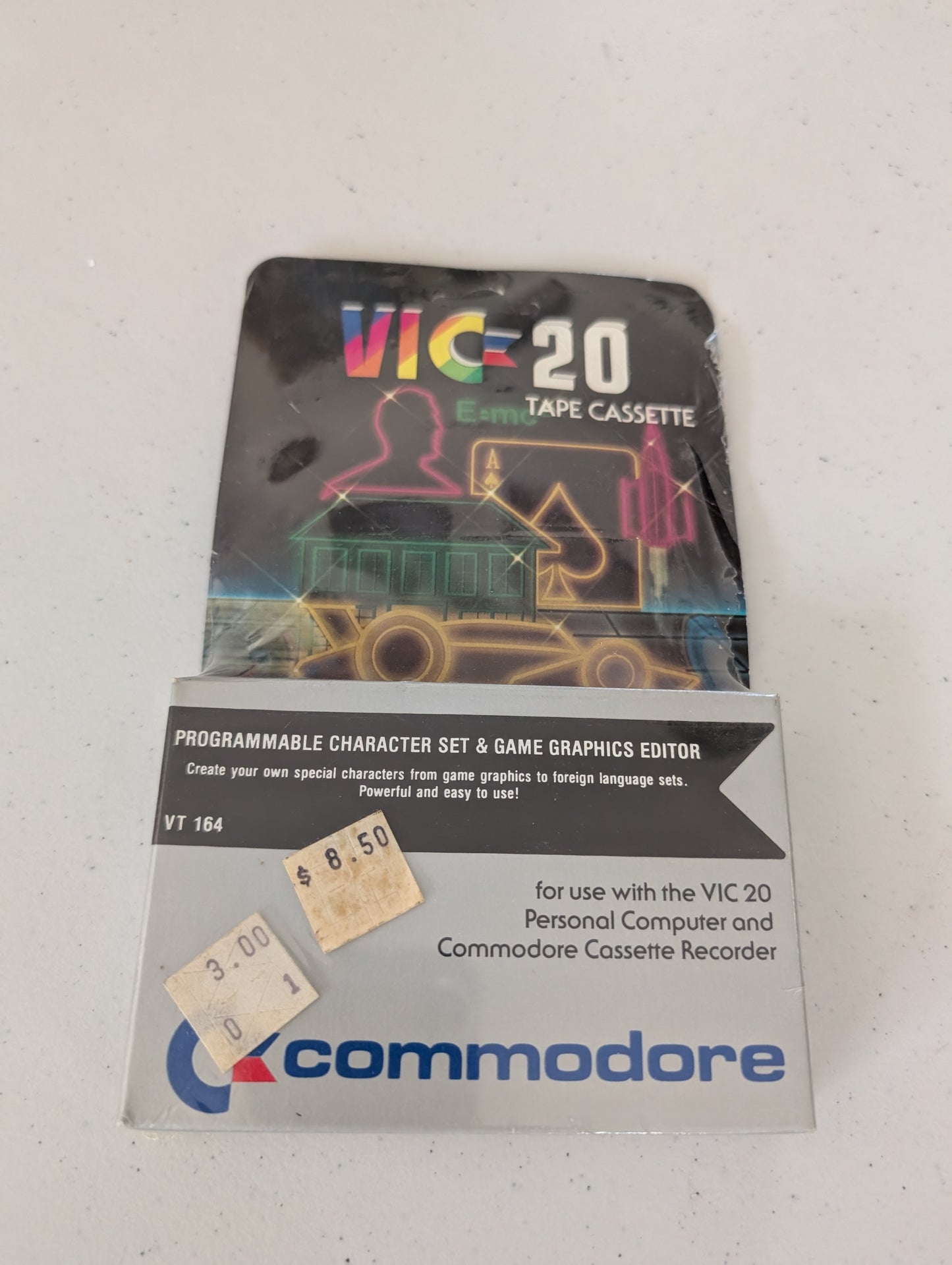 Programmable Character Set & Gamegraphics Editor Cassette VIC-20 CBM 1981