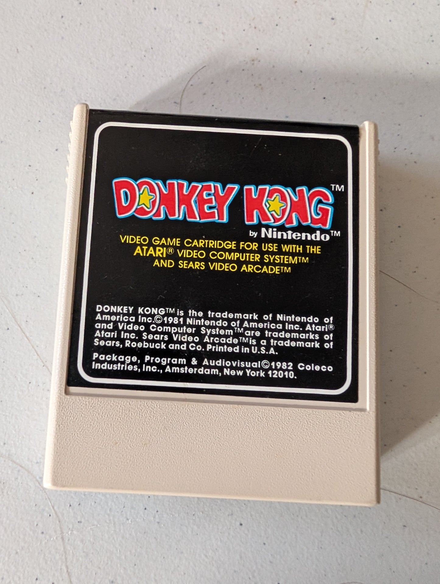 Donkey Kong (Atari 2600, 1982)