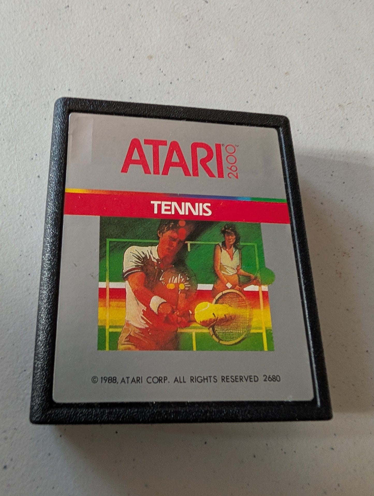 RealSports Tennis (Atari 2600, 1983)