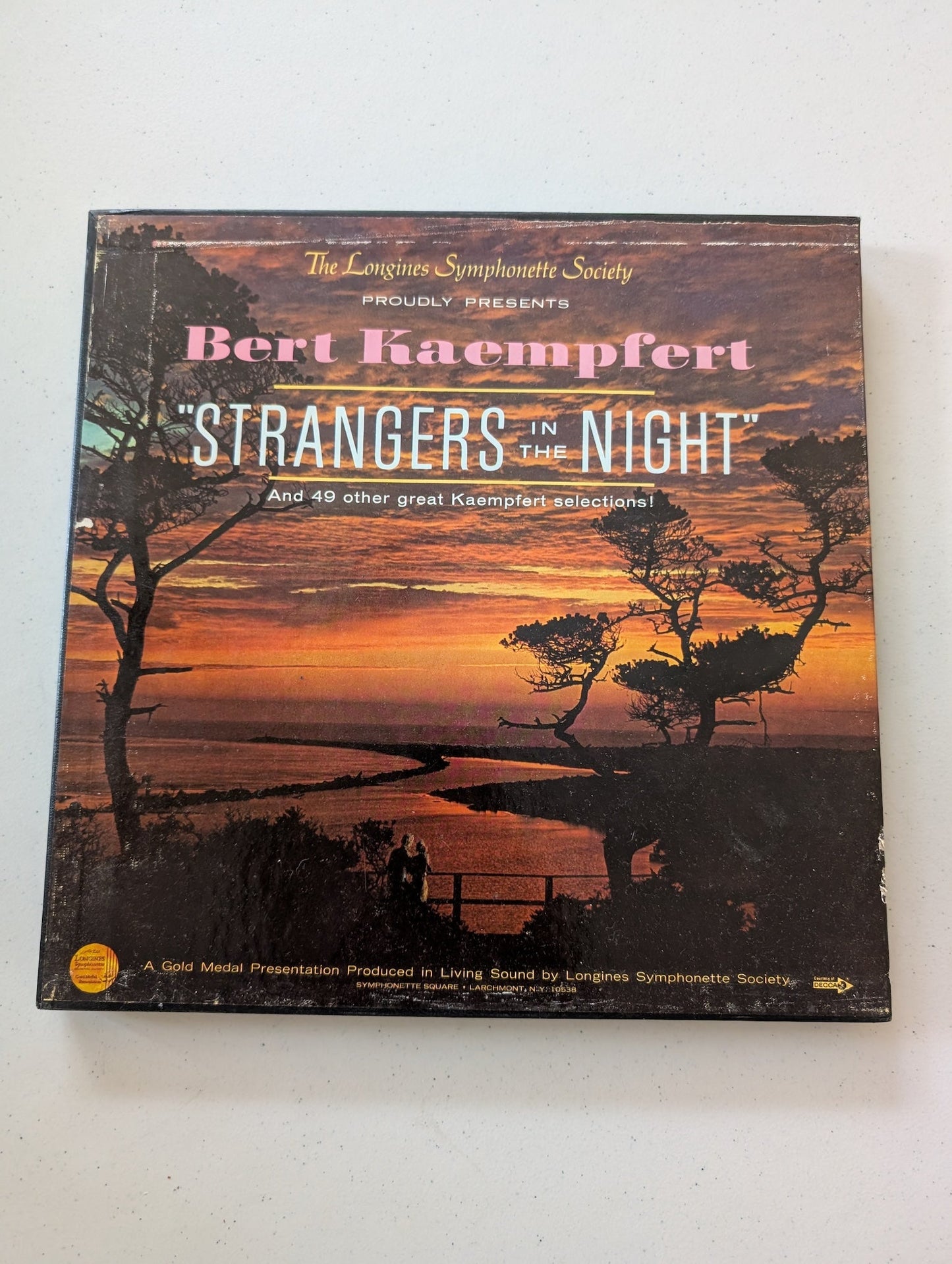Bert Kaempfert Strangers in the Night Longines Symphonette 5 Vinyl LP Record Set (Vinyl Record LP Album)