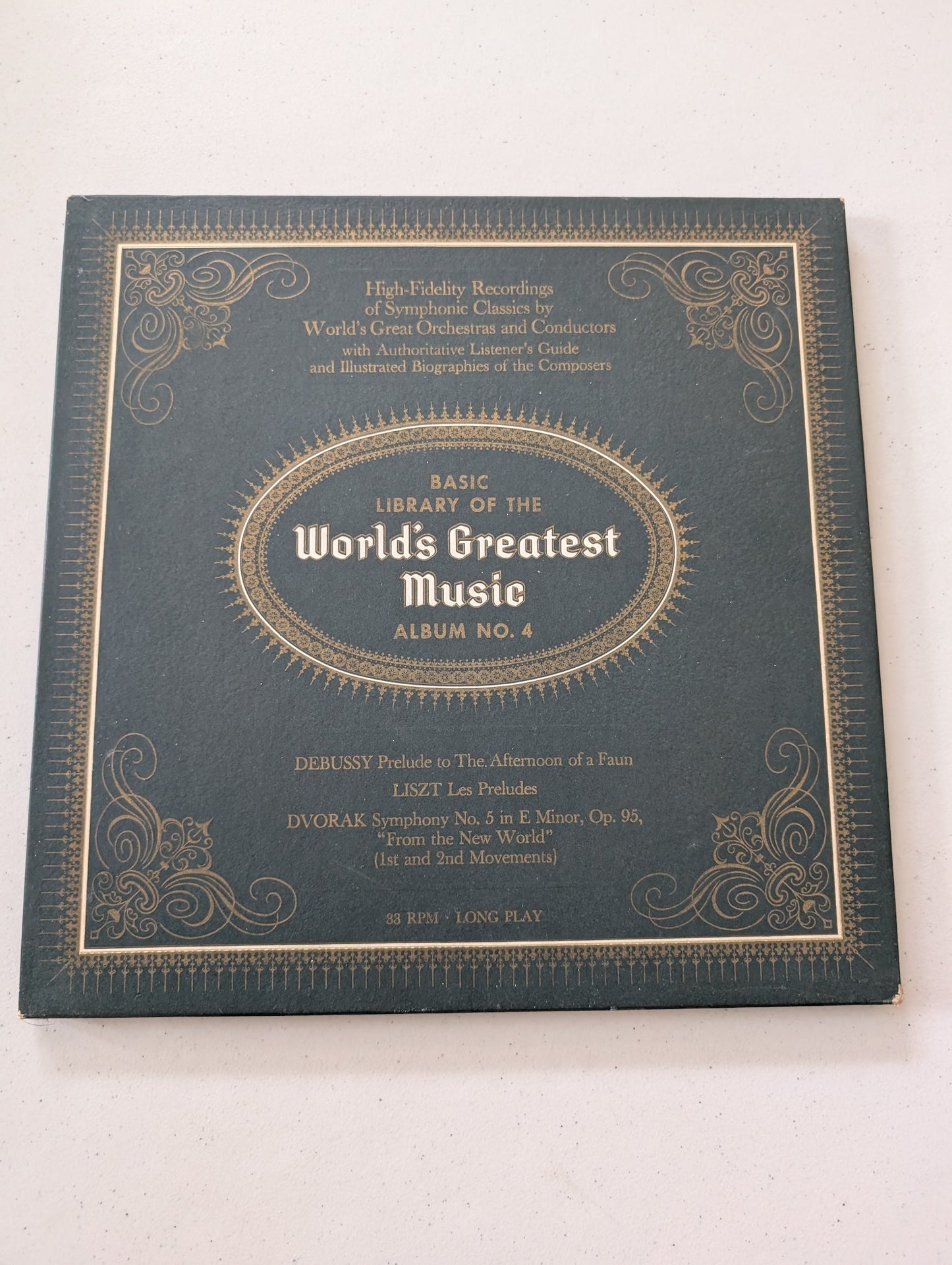 Basic Library of the Worlds Greatest Music Album No. 4 (Vinyl Record LP Album)