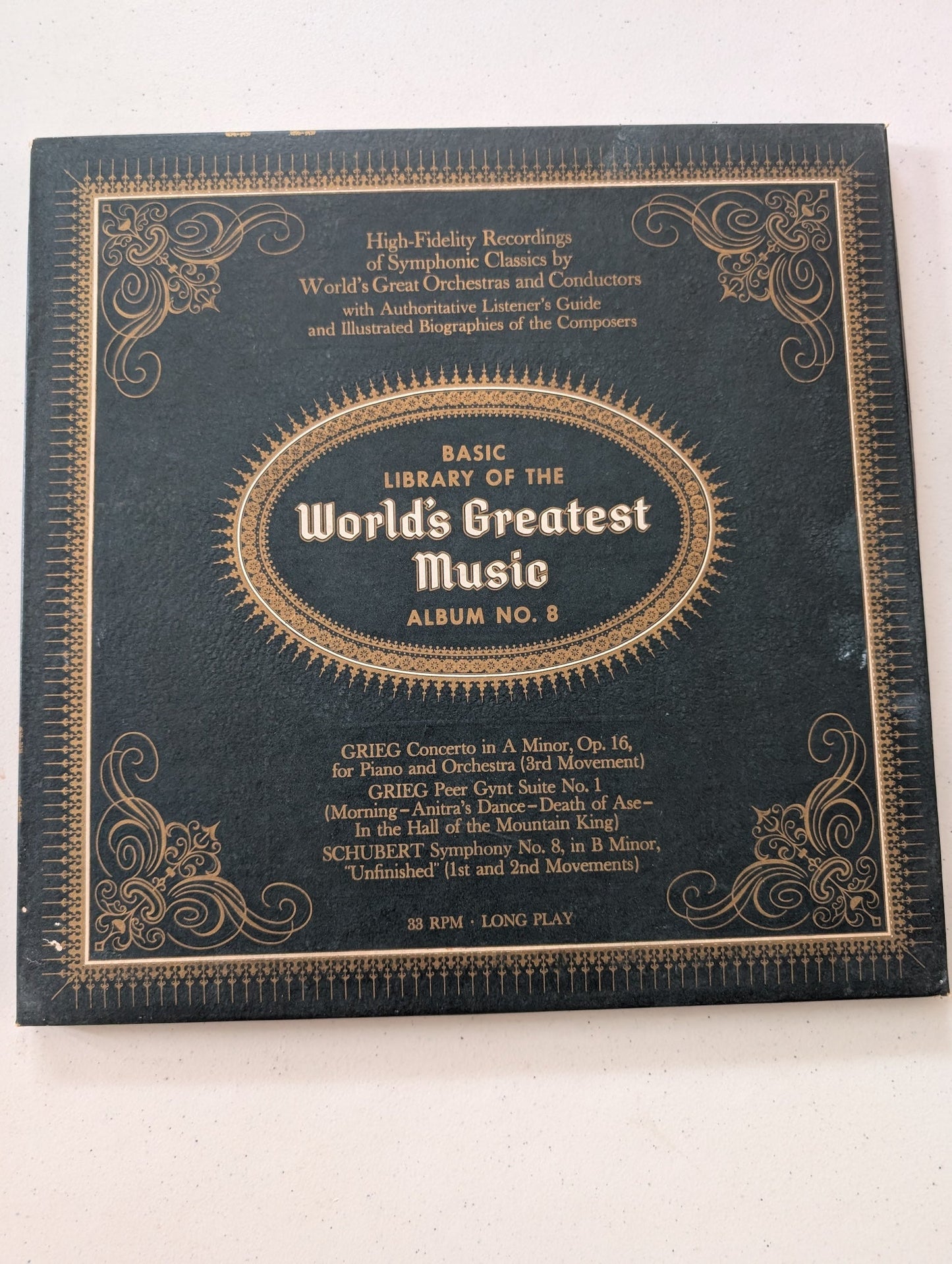 Basic Library of the Worlds Greatest Music Album No. 8 (Vinyl Record LP Album)