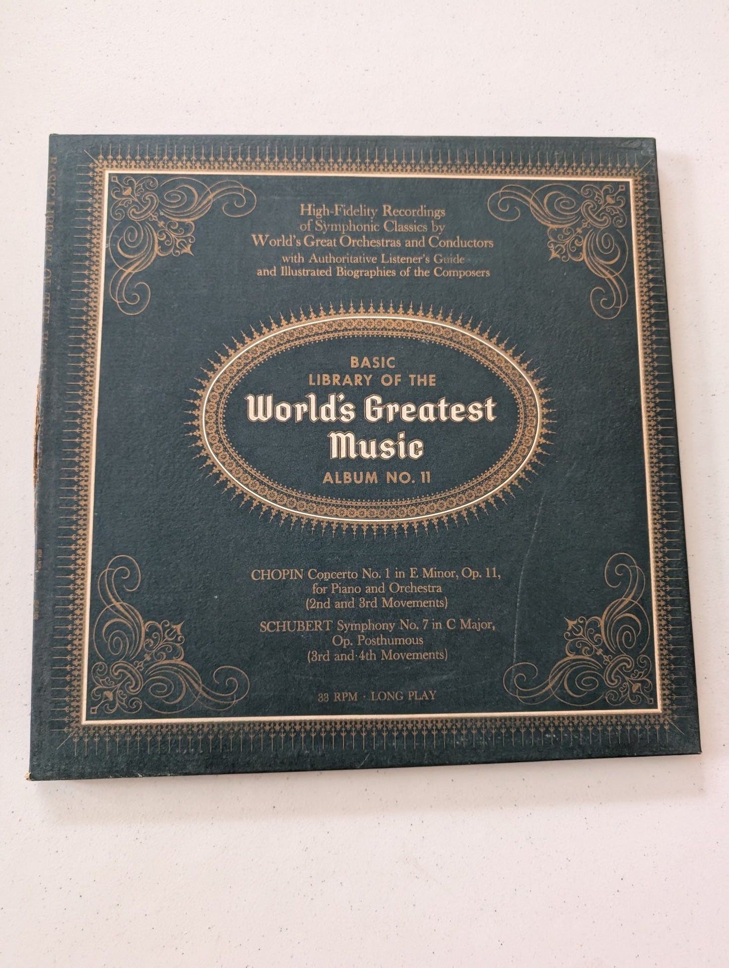 Basic Library of the Worlds Greatest Music Album No. 11 (Vinyl Record LP Album)