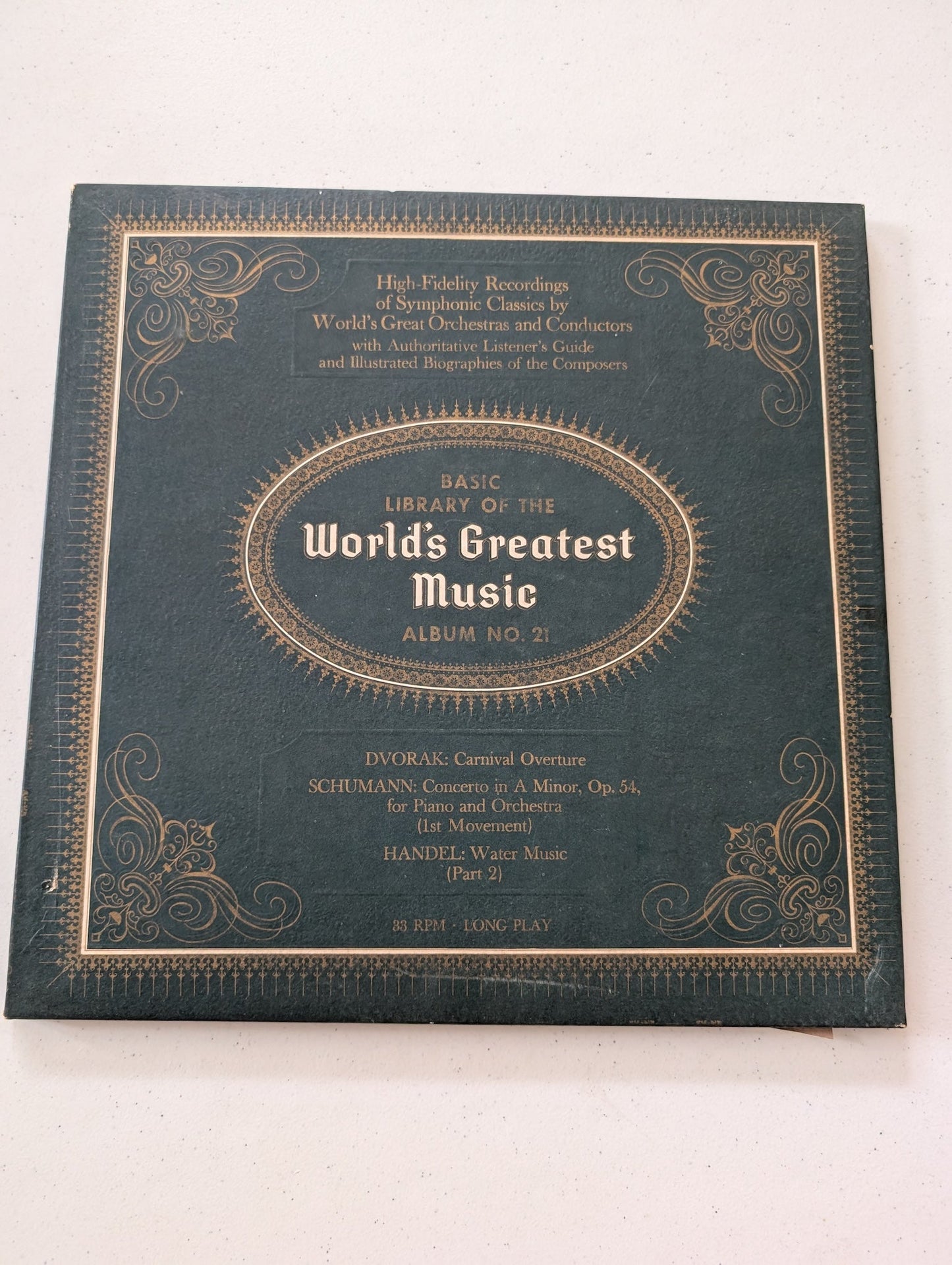 Basic Library of the Worlds Greatest Music Album No. 21 (Vinyl Record LP Album)