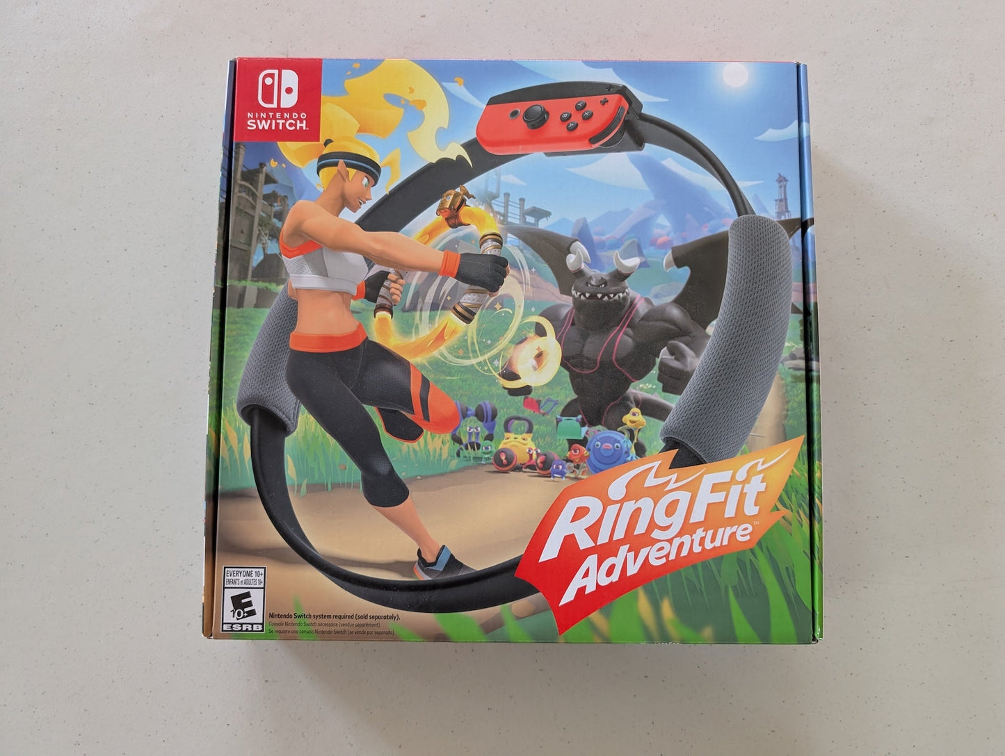 Ring Fit Adventure -- Standard Edition (Nintendo Switch, 2019)