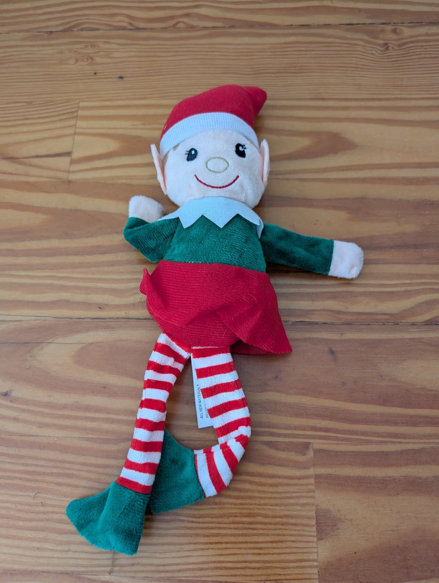 Christmas Elf Doll from Unknown - Toys (Fabric, Plush Plush Toy, Christmas, Kids, Red, Green, White)