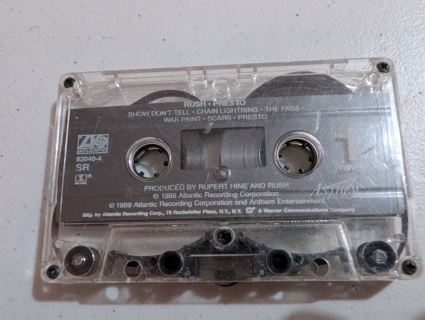 Presto by Rush (Audio Cassette, Nov-1989, Anthem Records). - cassette only