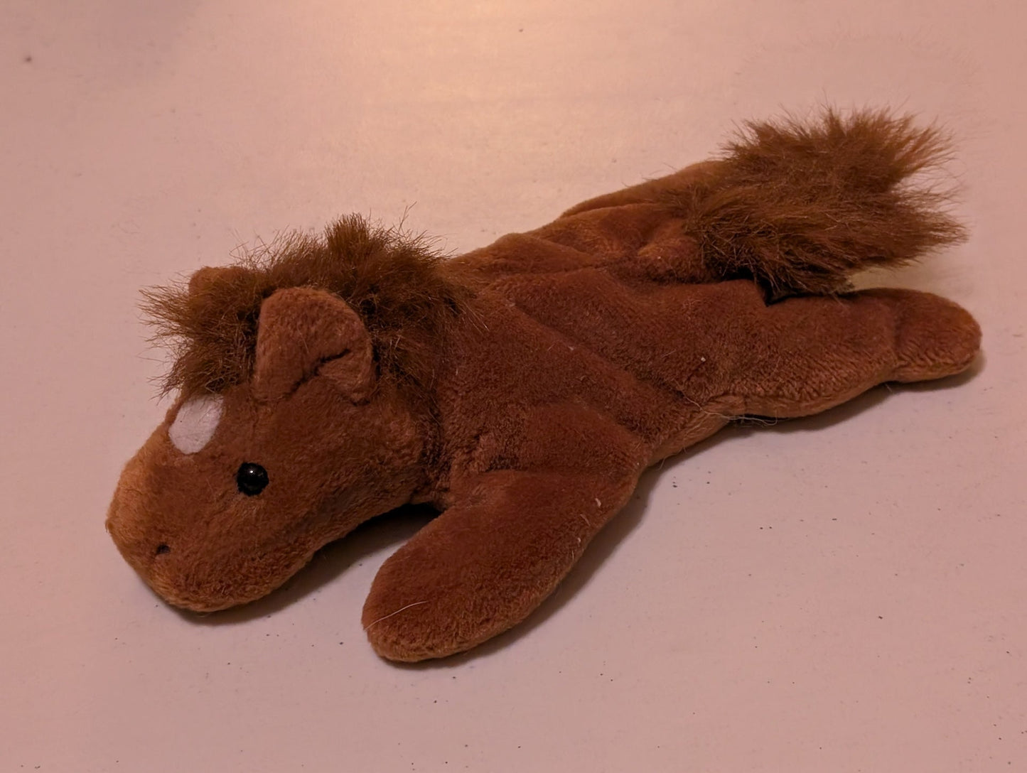 Horse Brown Plush Stuffed Animal 9 inches Great American Fun Corp Bean Bag Toy