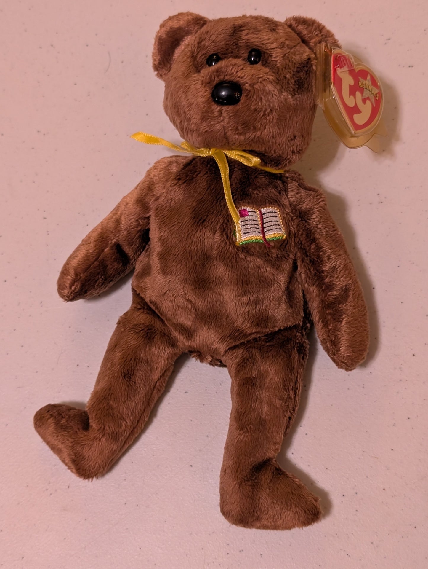 Wisdom the Bear - Ty Beanie Baby (Brown, 2000, MWMT, Plush, Toy, Stuffed Animal, Vintage, Retired)