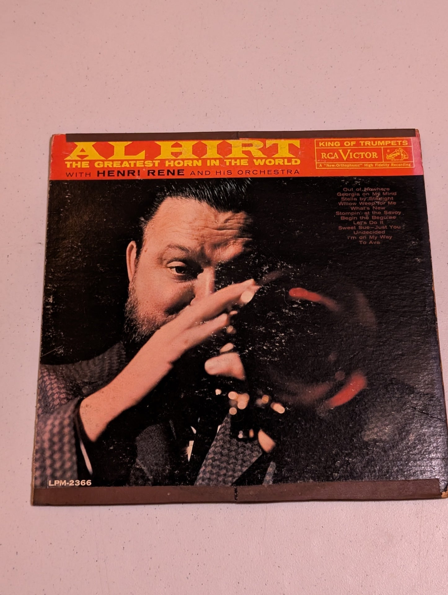 Al Hirt THE GREATEST HORN IN WORLD RCA Records (LPM-2366) LP 33