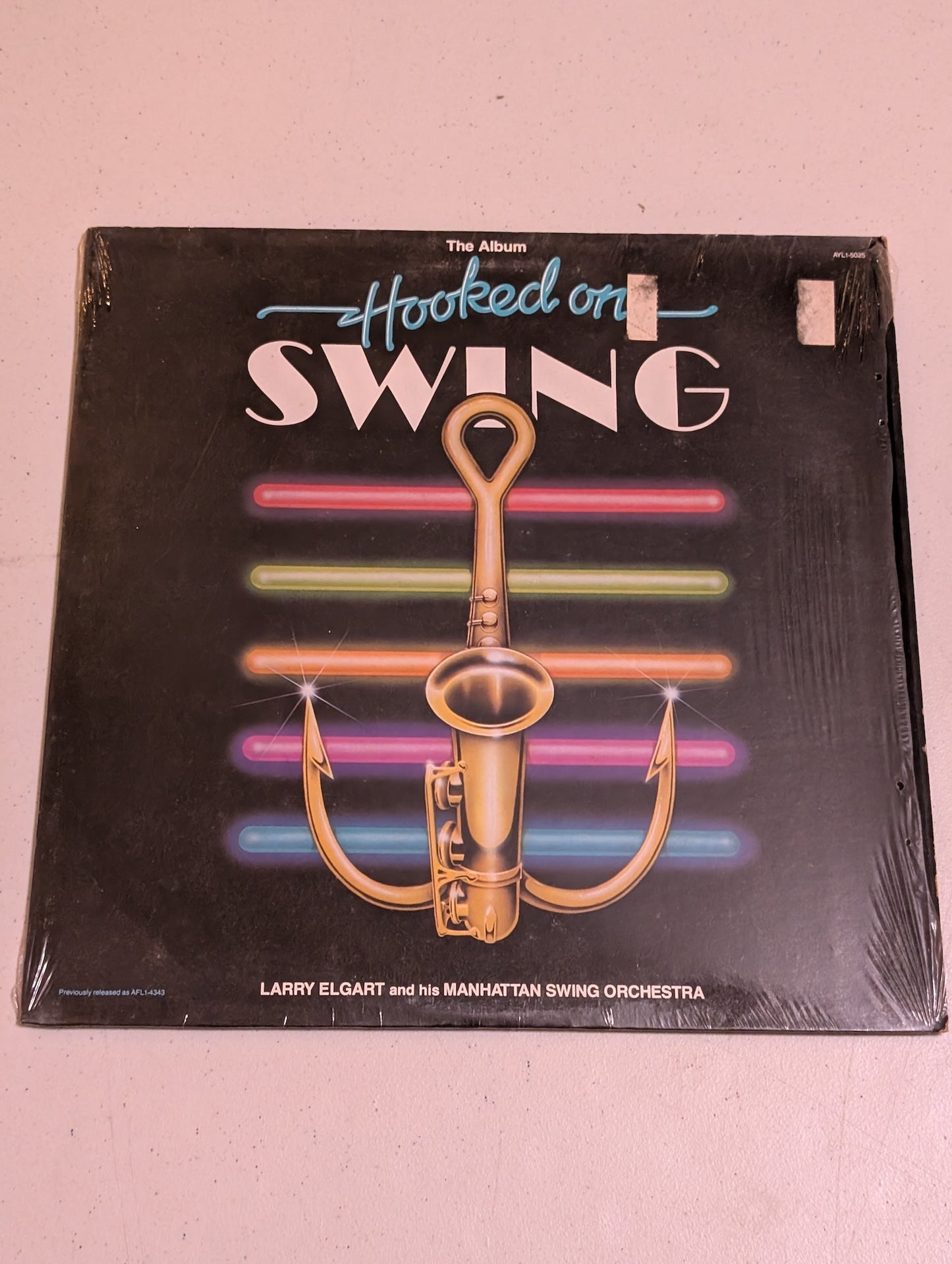 Hooked On Swing Larry Elgart & His Manhattan Swing Orchestra 1982 LP Record