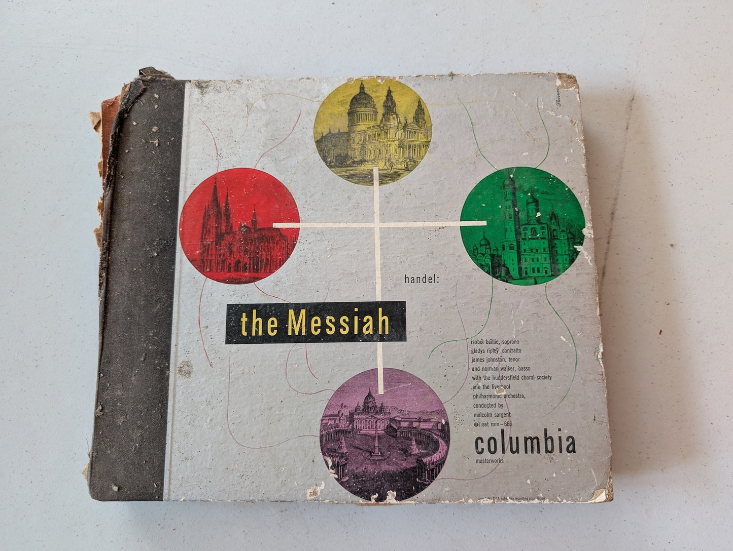 HANDEL The Messiah 78RPM Columbia MM-666