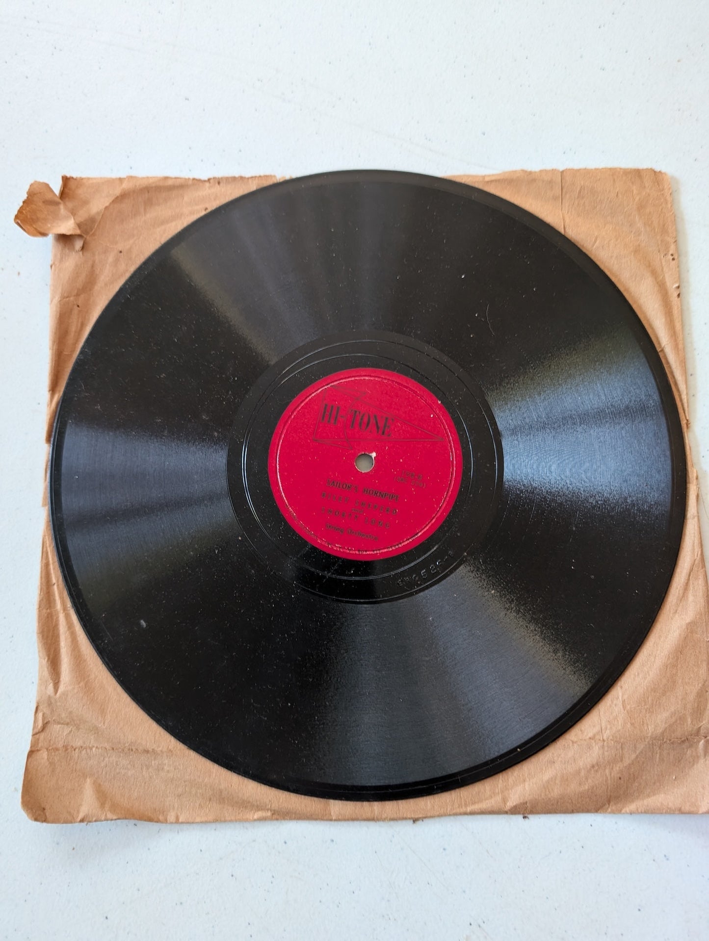 Sailor's Hornpipe 78 RPM record