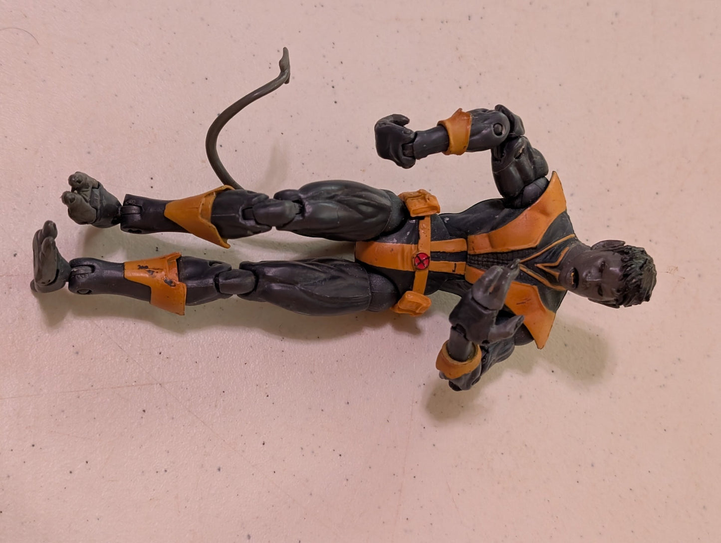 Nightcrawler Action Figure 2006 Toy Biz X-Men Marvel Legends Classics Ultimate(Vintage, Action Figure, Missing parts/accessories, Collectable, Toy)