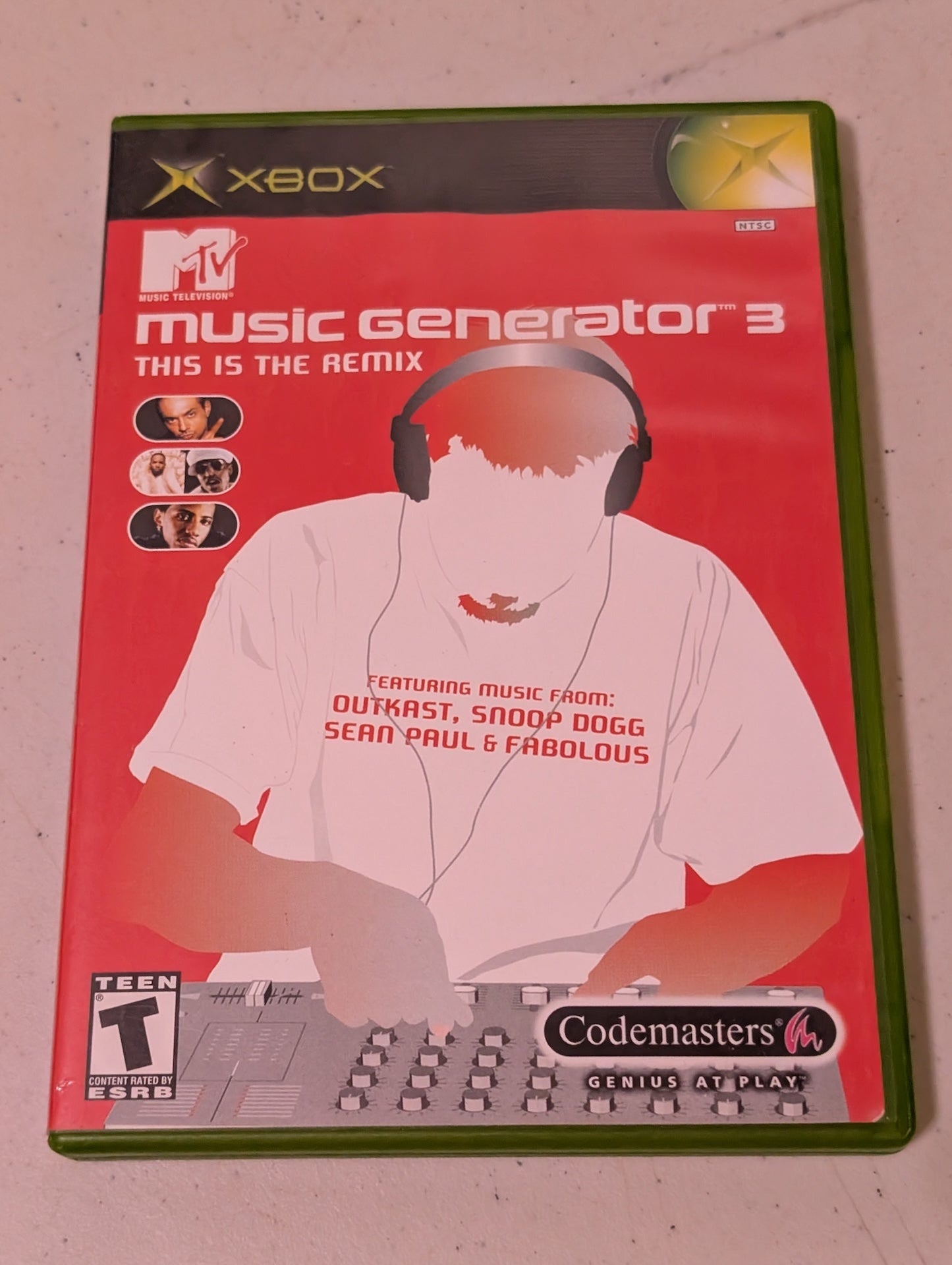 MTV Music Generator 3 (Microsoft Xbox, 2004)