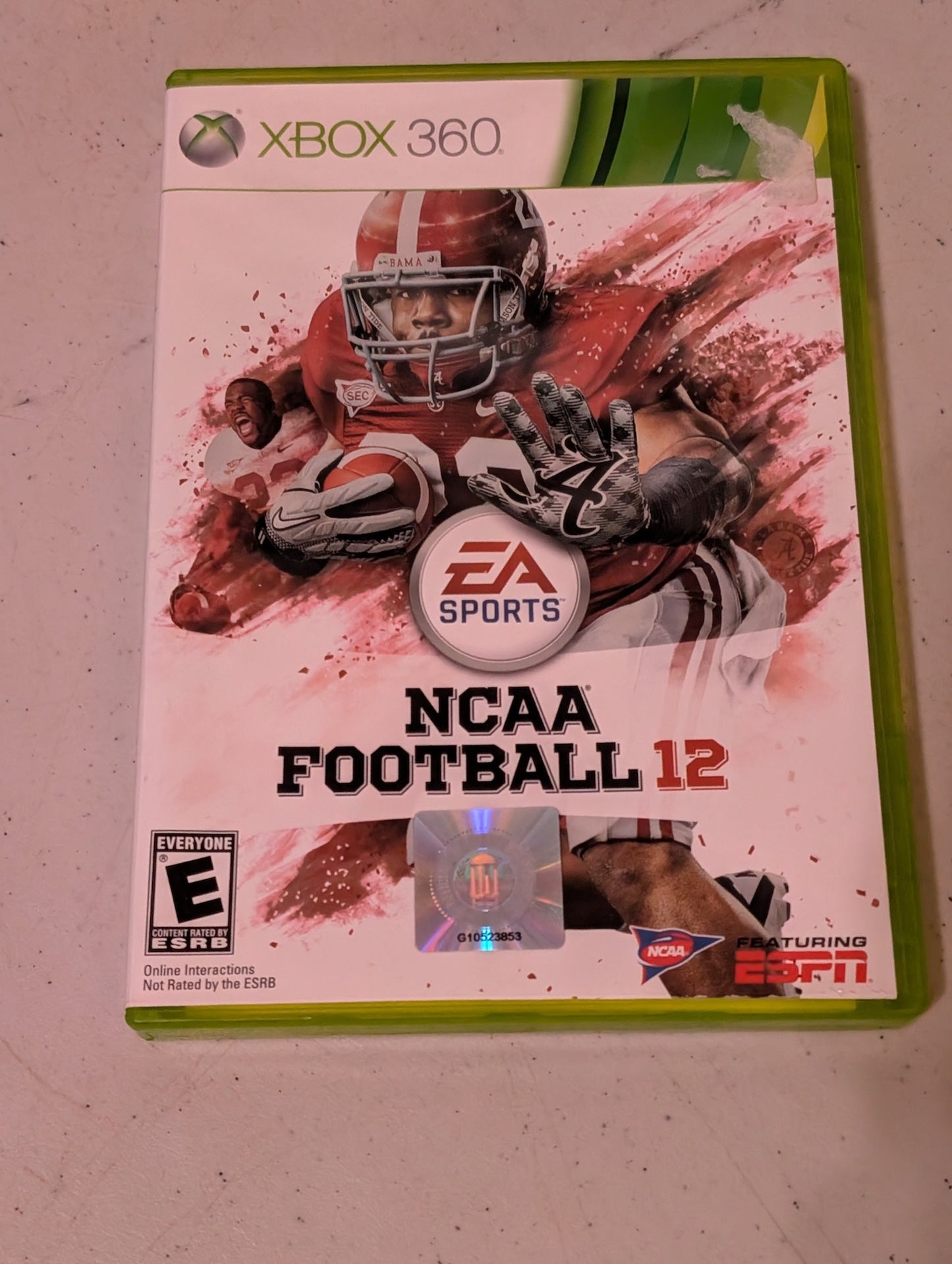 NCAA Football 12 (Microsoft Xbox 360, 2011)