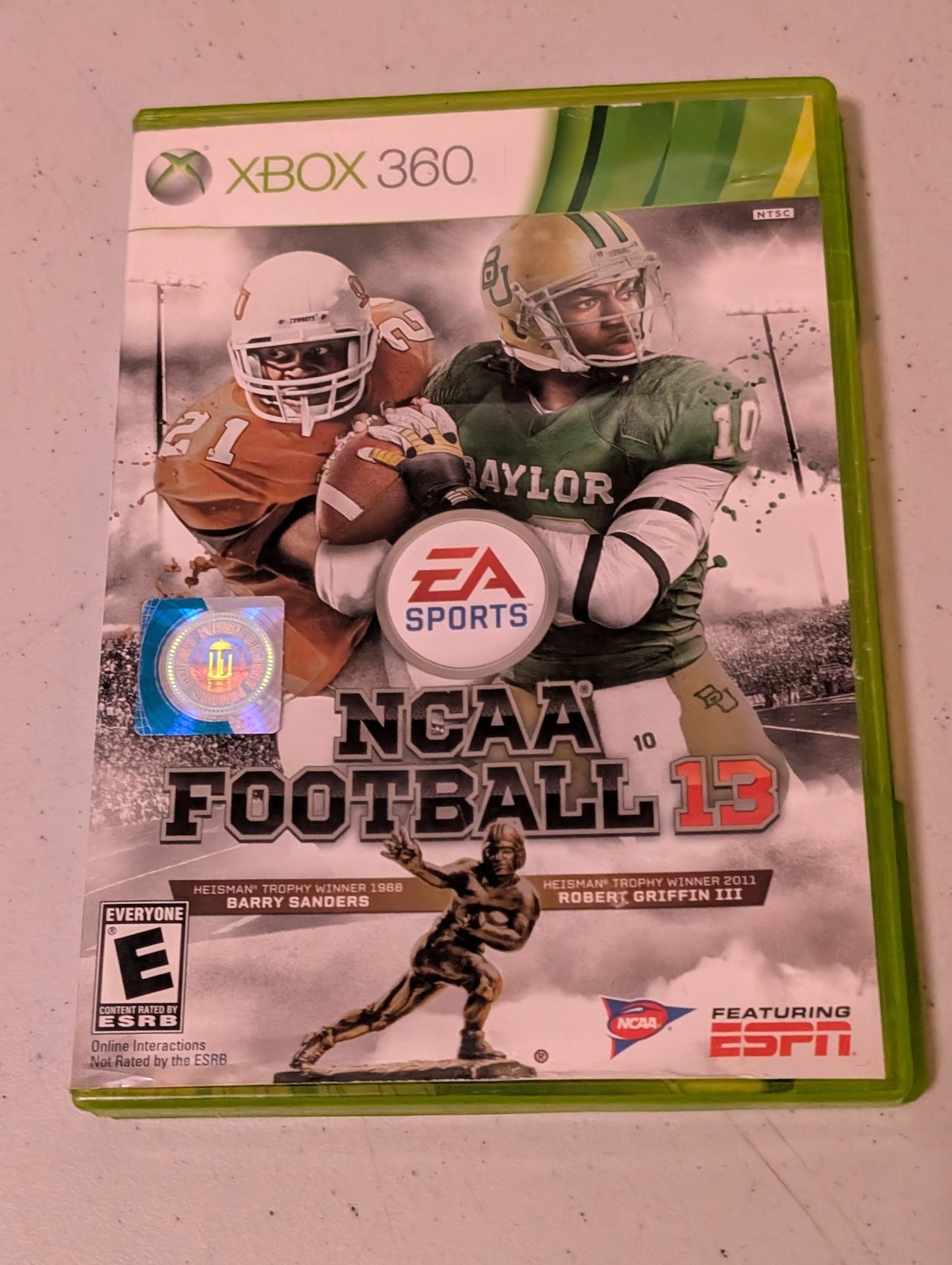 NCAA Football 13 (Microsoft Xbox 360, 2012)
