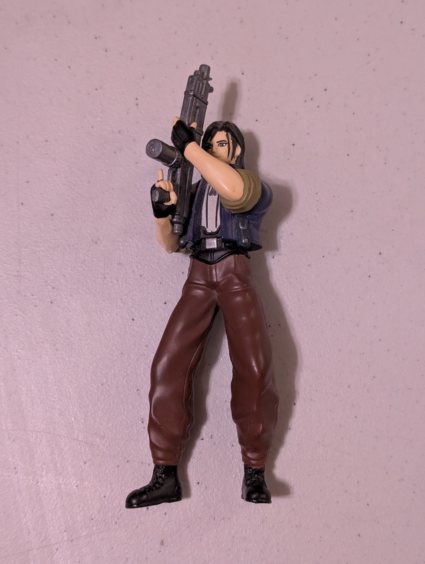 LAGUNA LOIRE with weapon 1999 FINAL FANTASY VIII DELUXE FIGURE SQUARE ENIX (Action Figure, SciFi/Fantasy, Collectable, Vintage, Loose, Missing Parts/pieces, Incomplete)