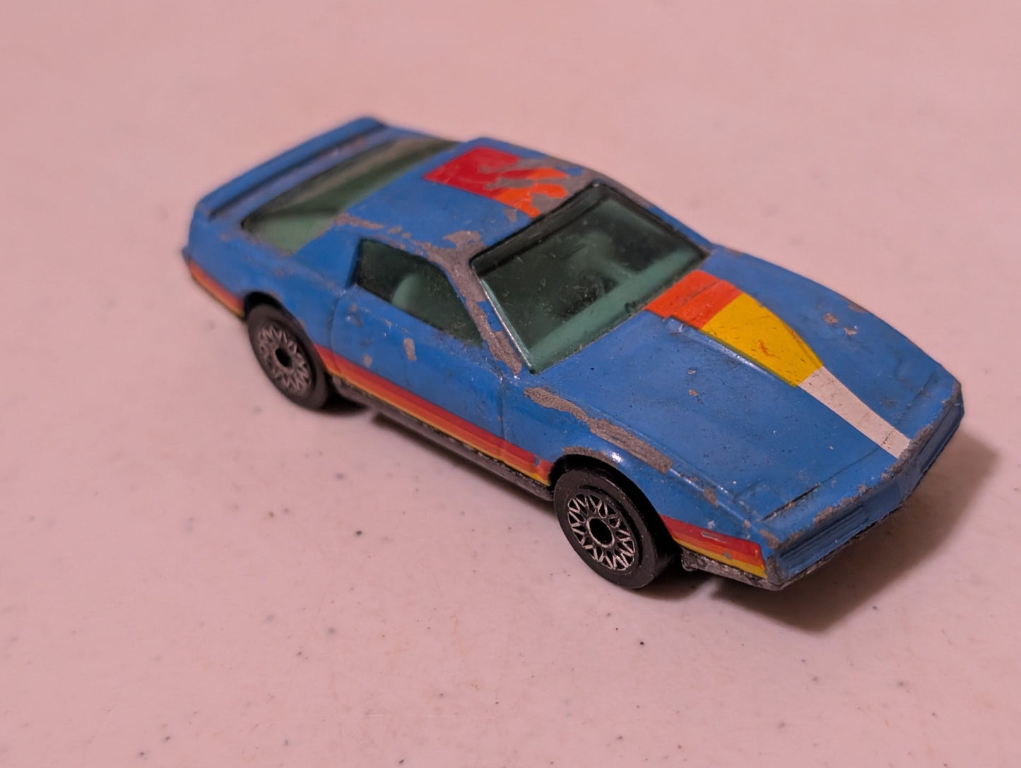 Pontiac Firebird Matchbox Superfast No. MB12, '82 (Vehicle, SciFi/Fantasy, Collectable, Vintage, Loose, Missing Parts/pieces, Incomplete)