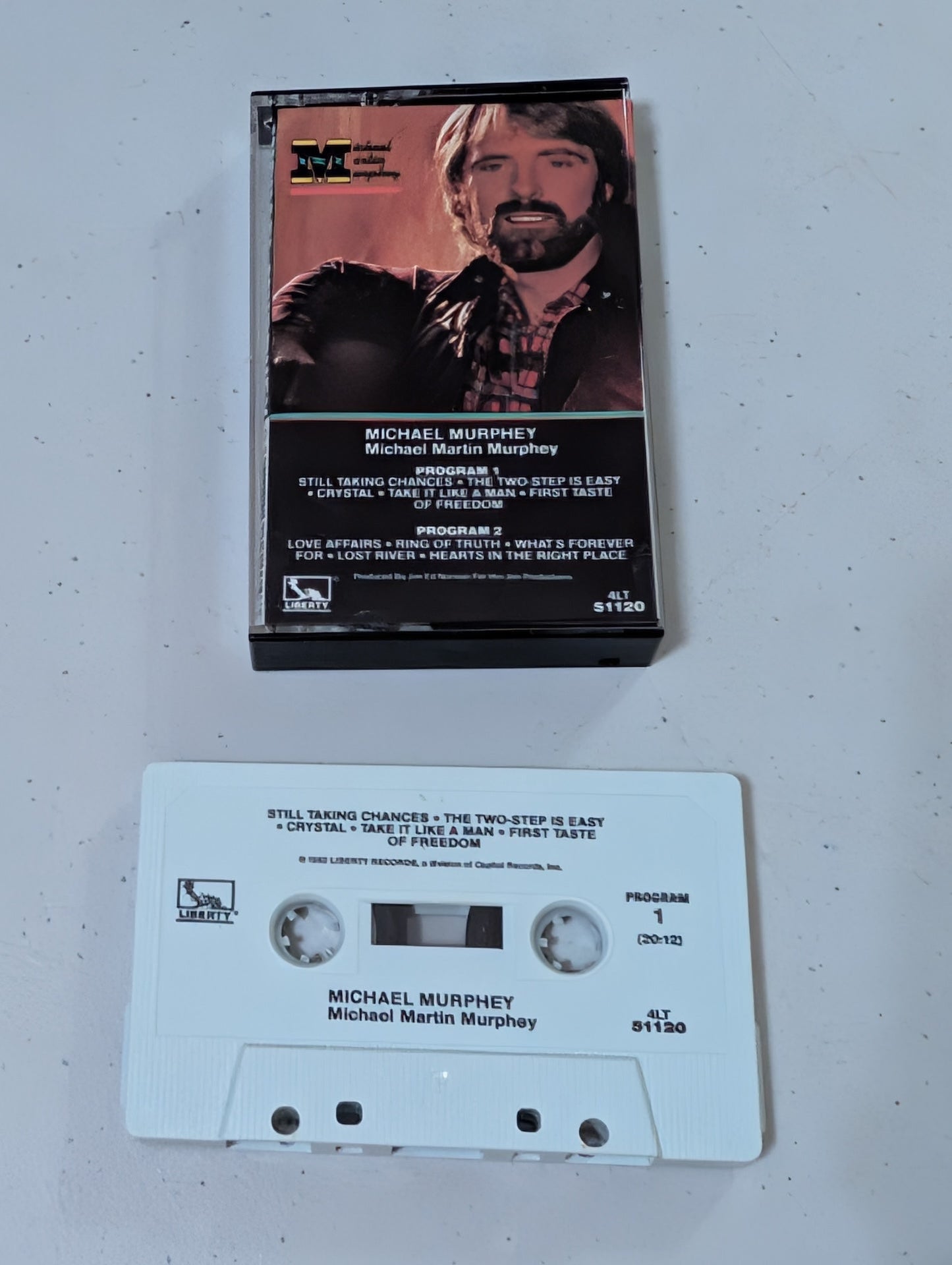Michael Murphey: Michael Martin Murphey (Cassette Tape Liberty) (cassette, tape, album, music, vintage, OOP)
