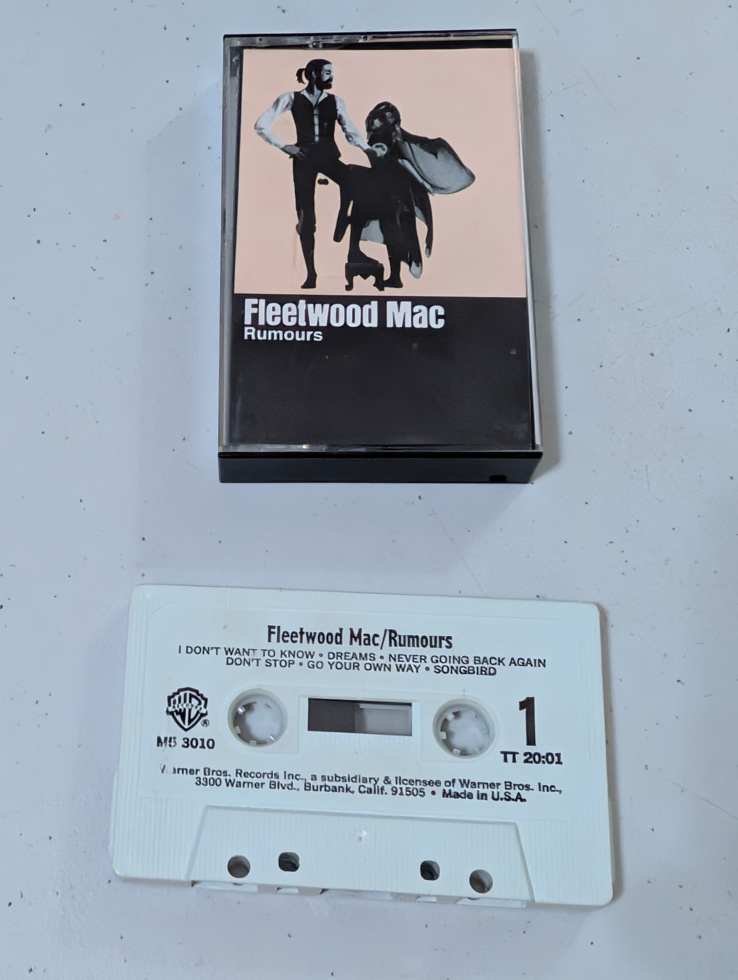 Fleetwood Mac – Rumours(cassette, tape, album, music, vintage, OOP)