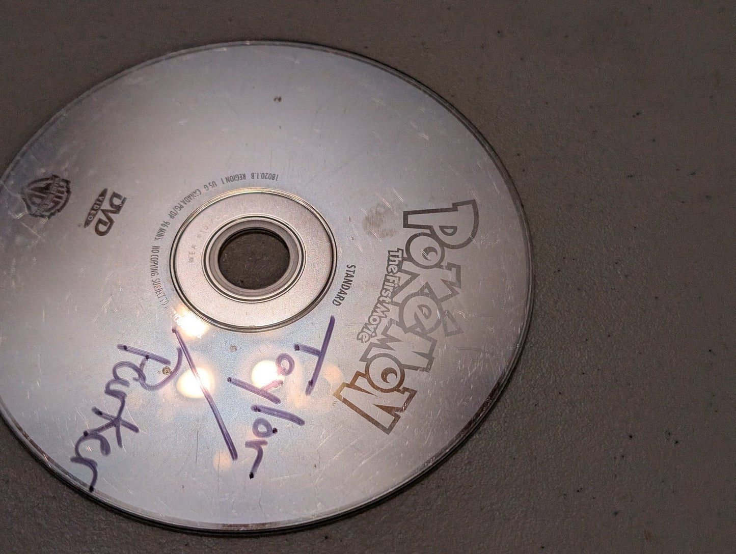 Pokemon (movie, DVD, DVD only)