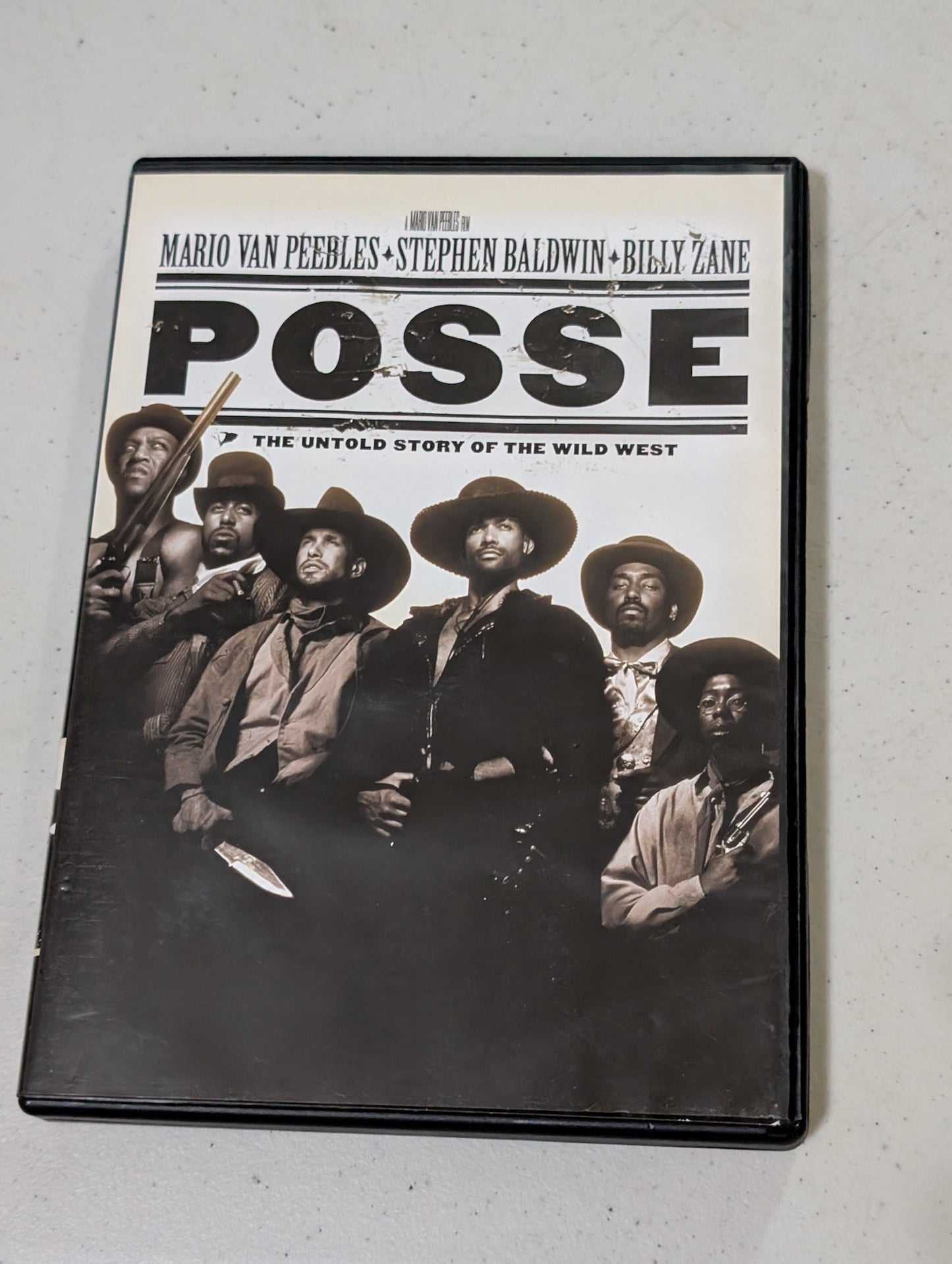 POSSE - Western - Mario Van Peebles - Stephen Baldwin (movie, DVD)
