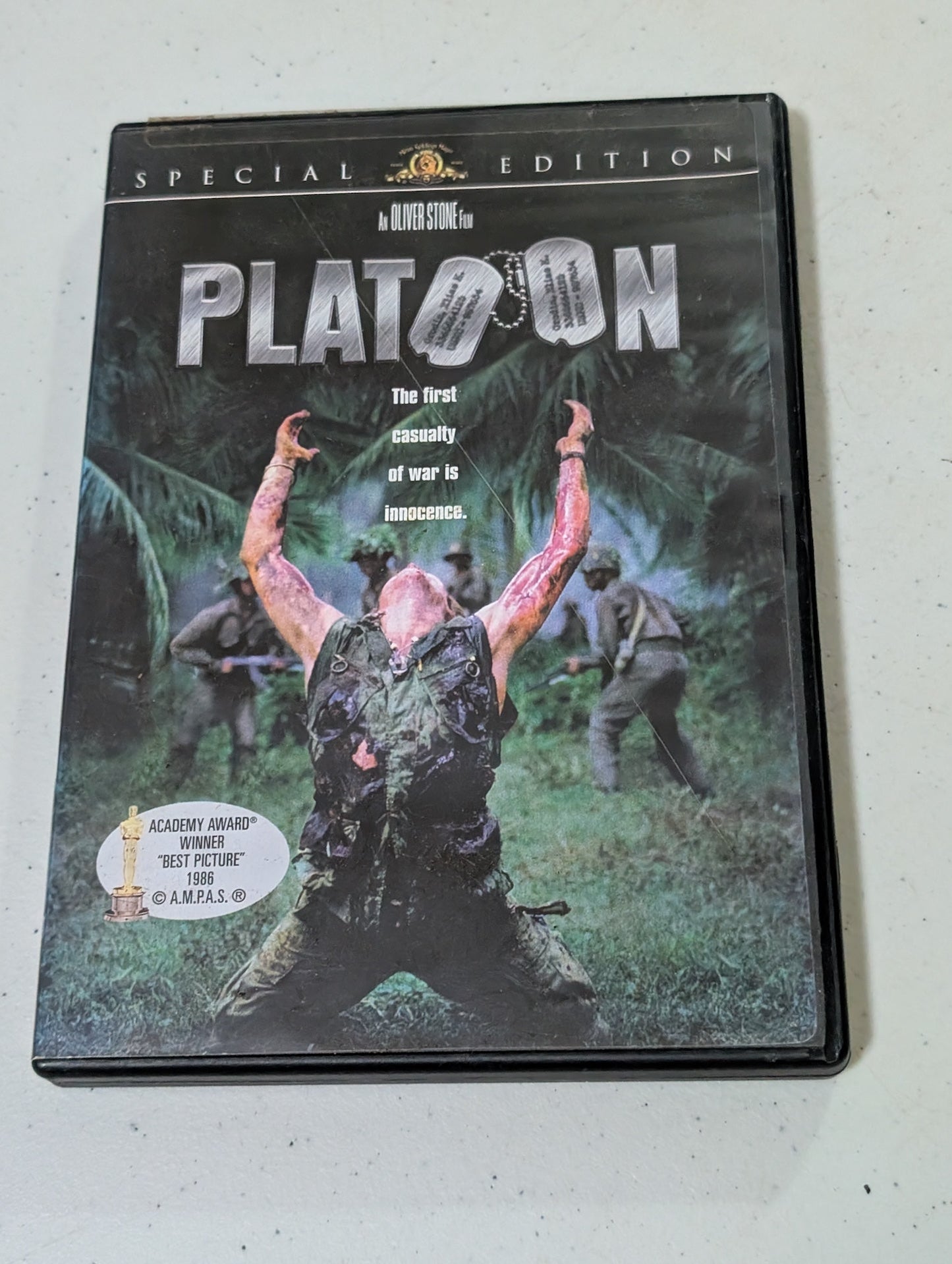 Platoon special edition 1986 DVD Oliver Stone (movie, DVD)
