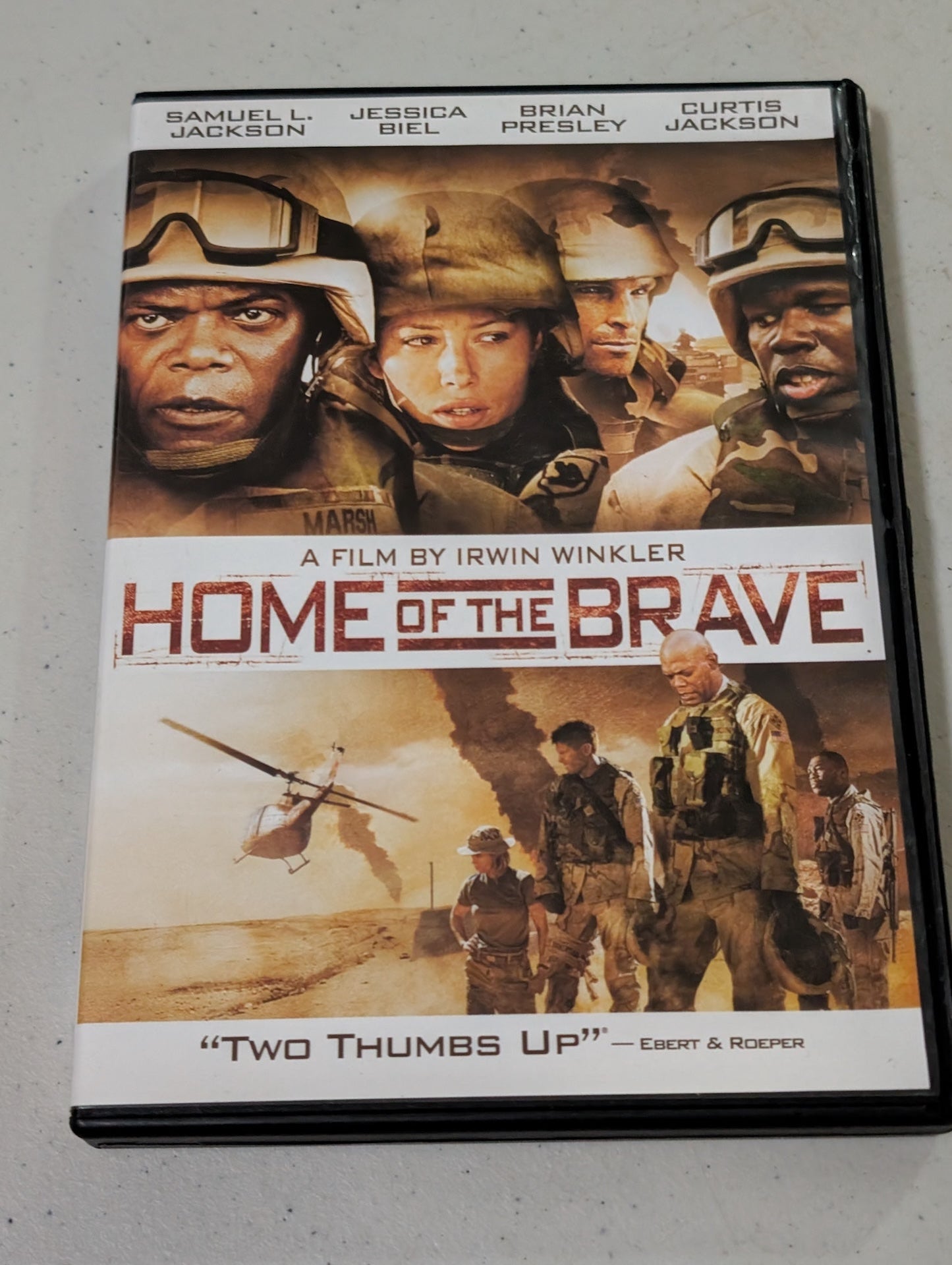Home Of The Brave DVD 2006 Samuel L Jackson Jessica Biel Brian Presley(movie, DVD)