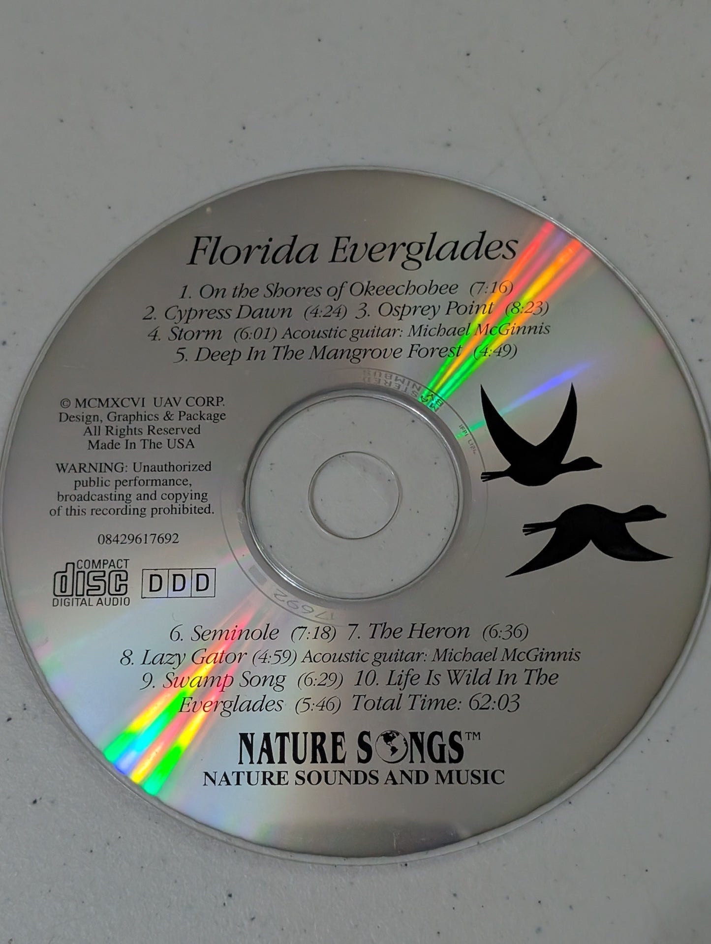 Michael McGinnis - Florida Everglades (New Age, CD, 1995)