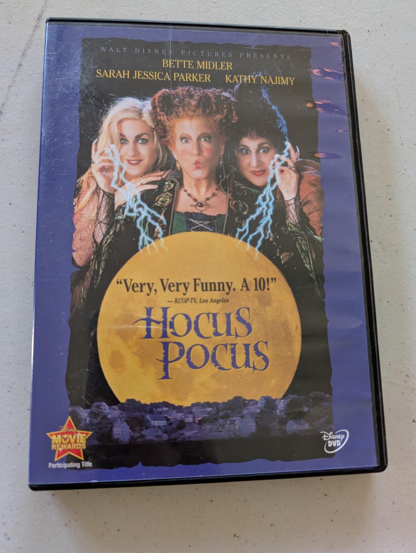 HOCUS POCUS DISNEY DVD, BETTE MIDLER SARAH JESSICA PARKER, DVD